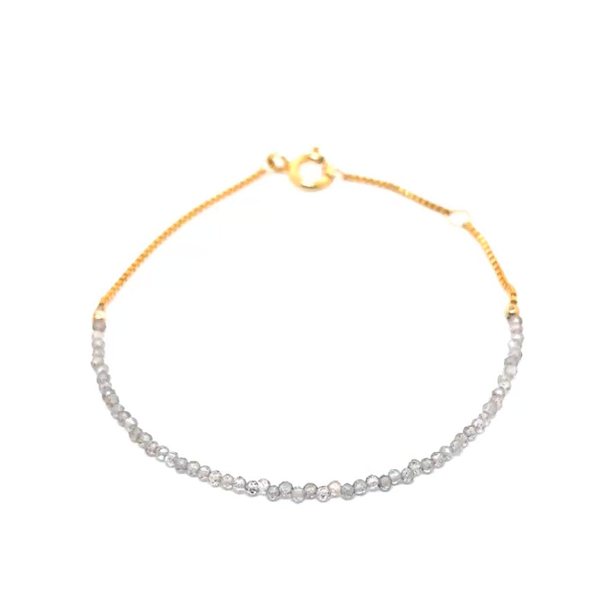 Dainty Stretchy Bracelet With Clasp