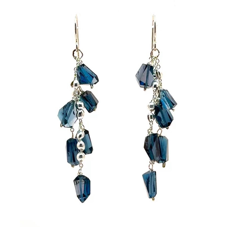 Waterfall in Rainforest Earrings