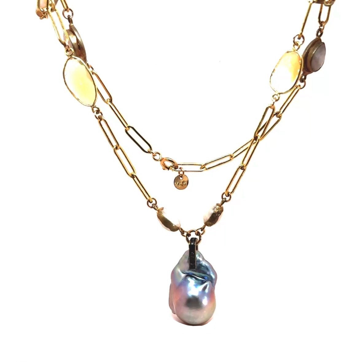 Kylie Pearl Pendant Necklace