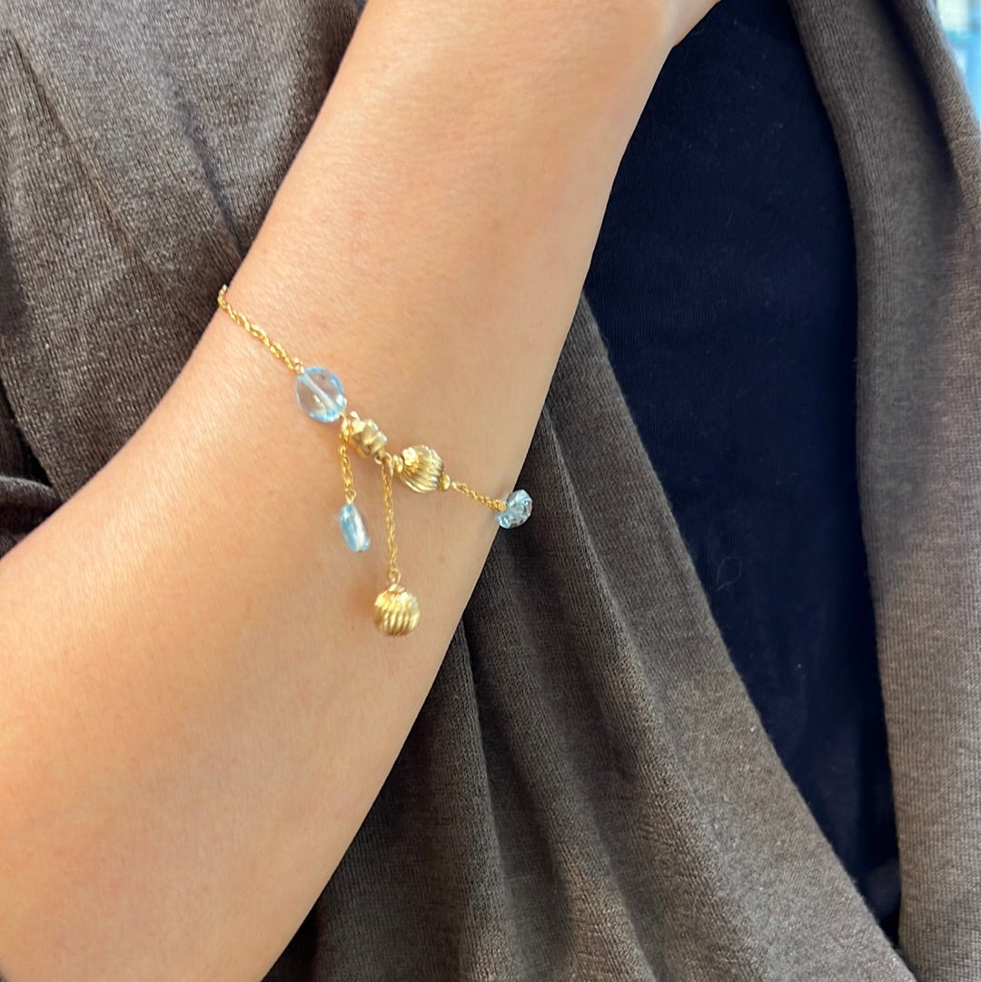 Apple Of My Eye Bracelet - Blue