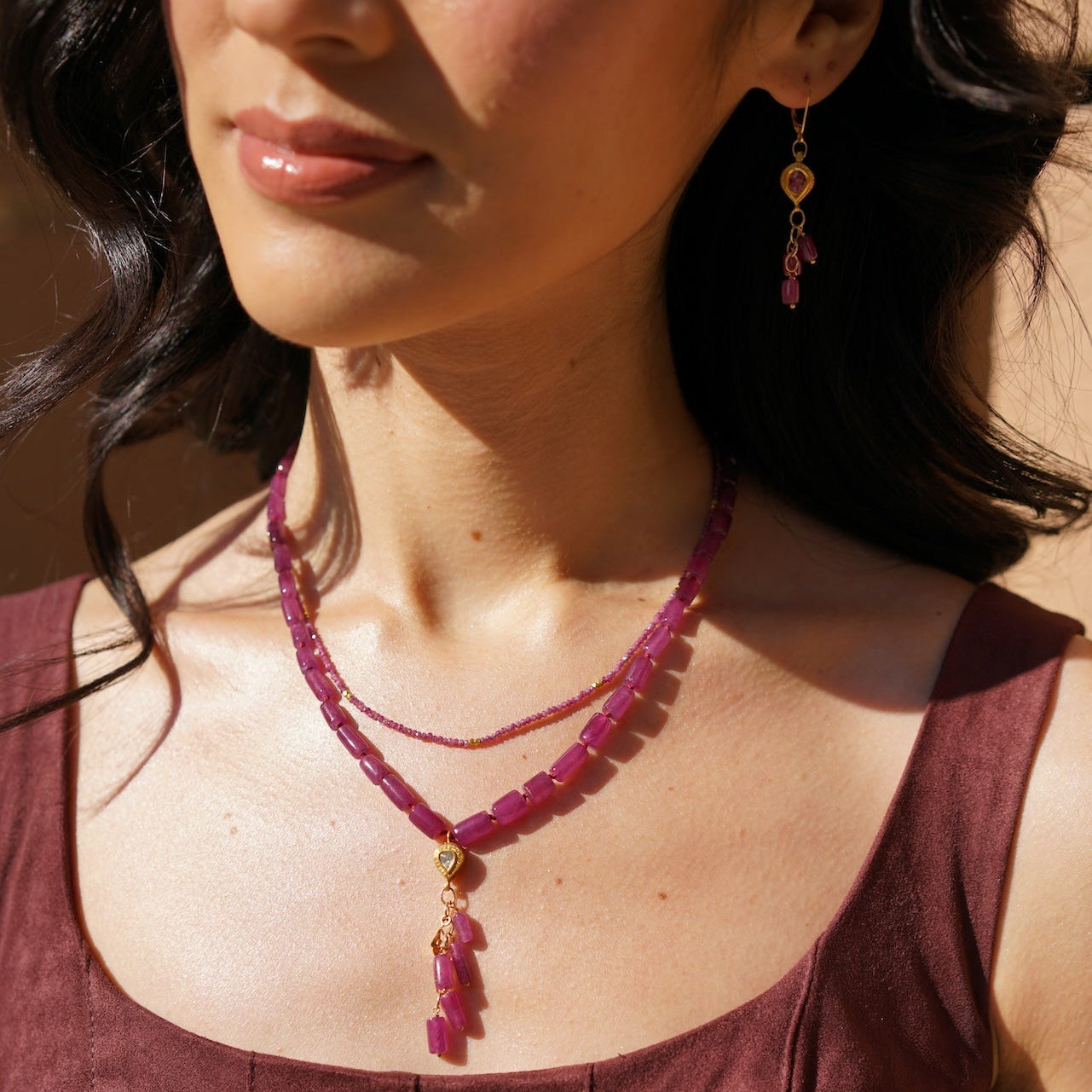 Little Ruby Necklace