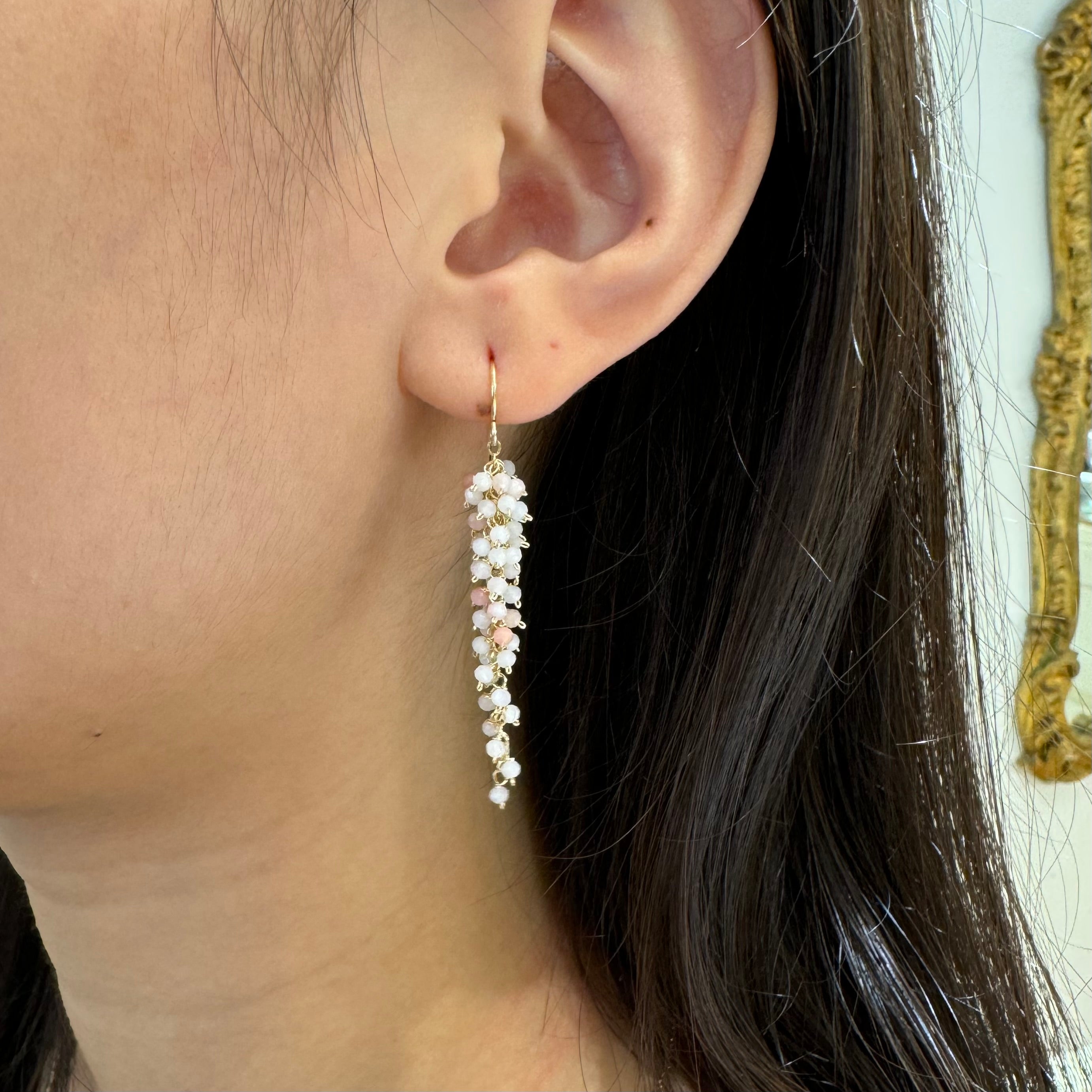 Pinot Gris Earrings in Opal