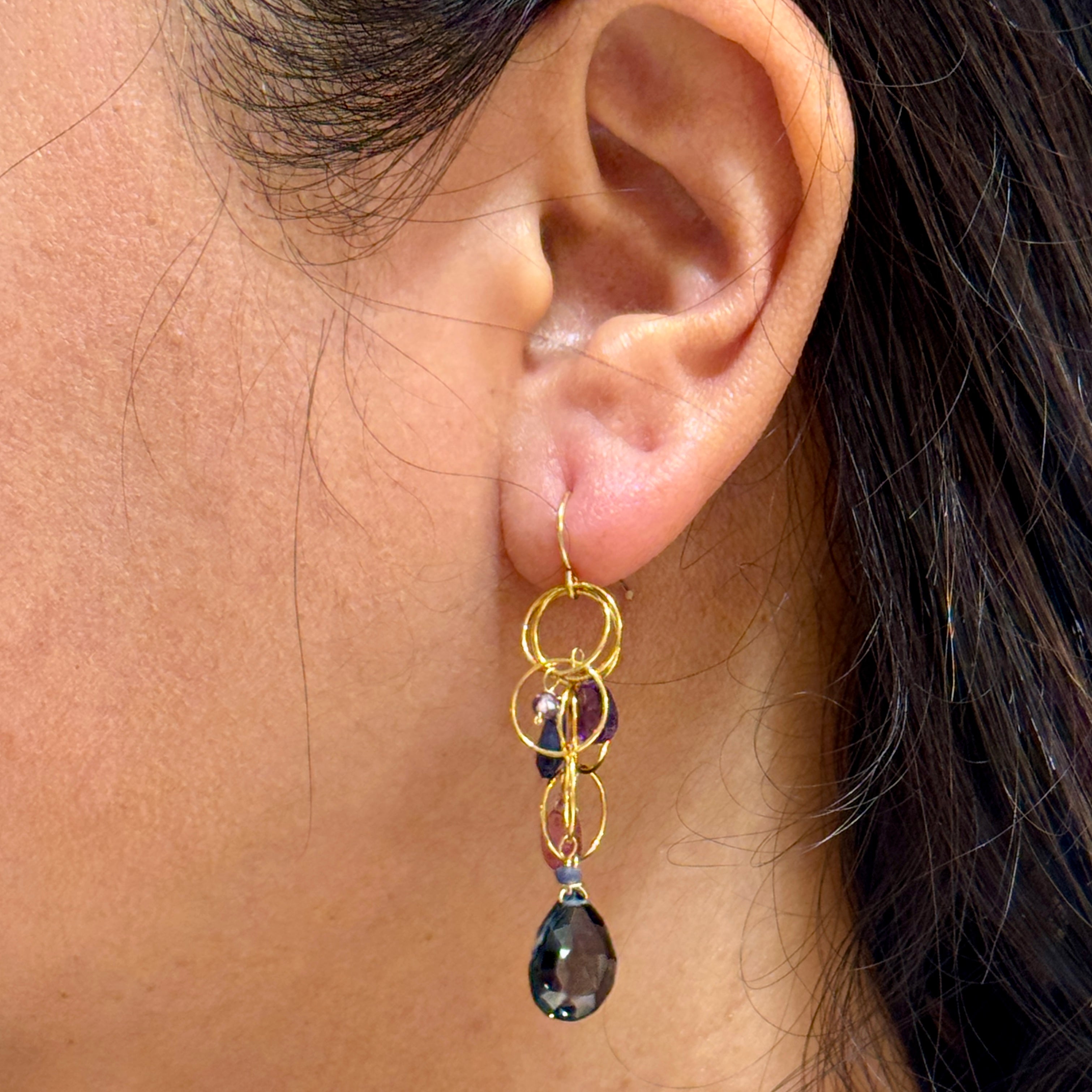 London Blue Tranquility Earrings - London Blue