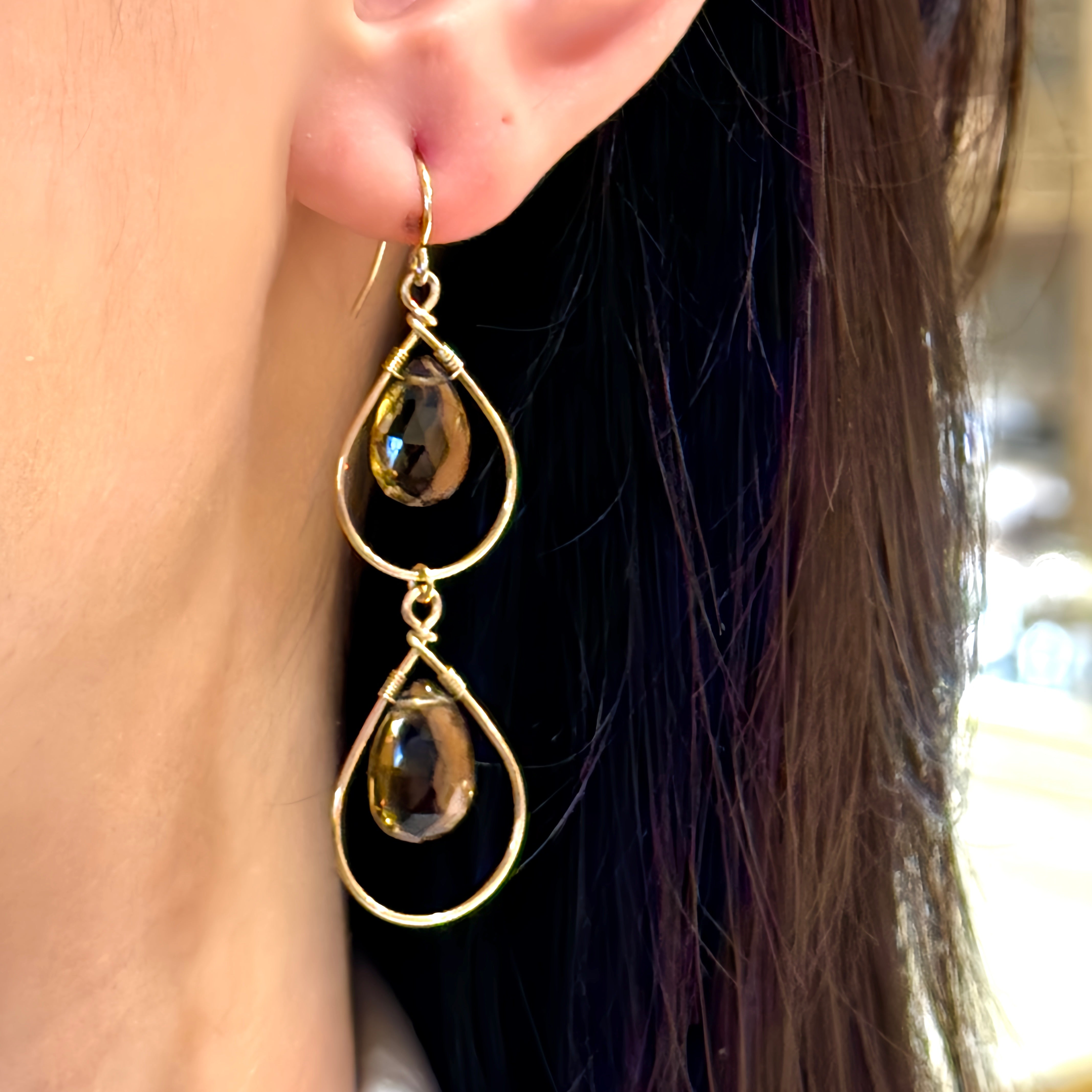 Lasso Gem Earrings