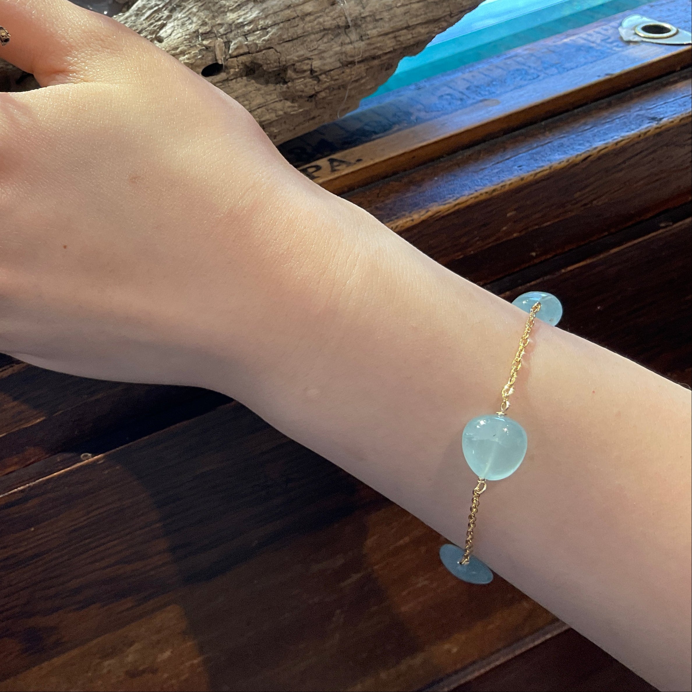 Apple Of My Eye Bracelet - Blue