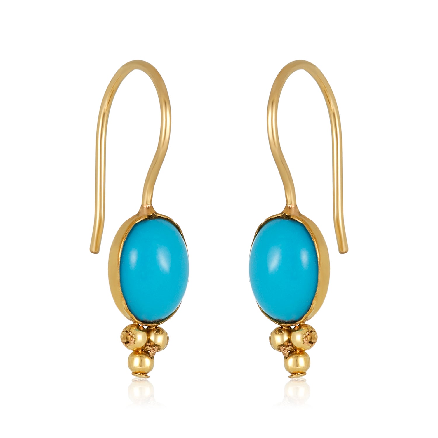 Teeny Turquoise Earrings