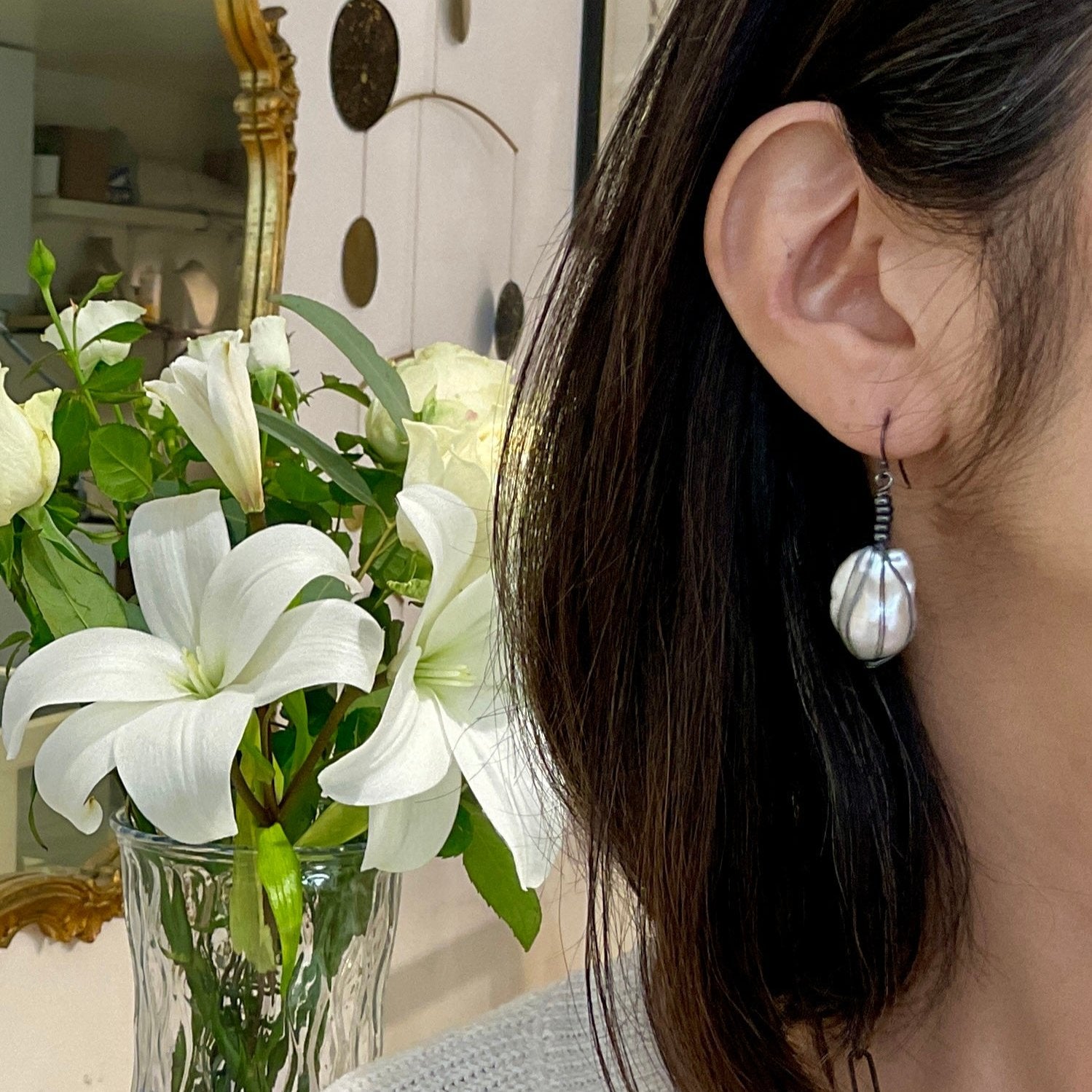 Baroque Wired Earrings