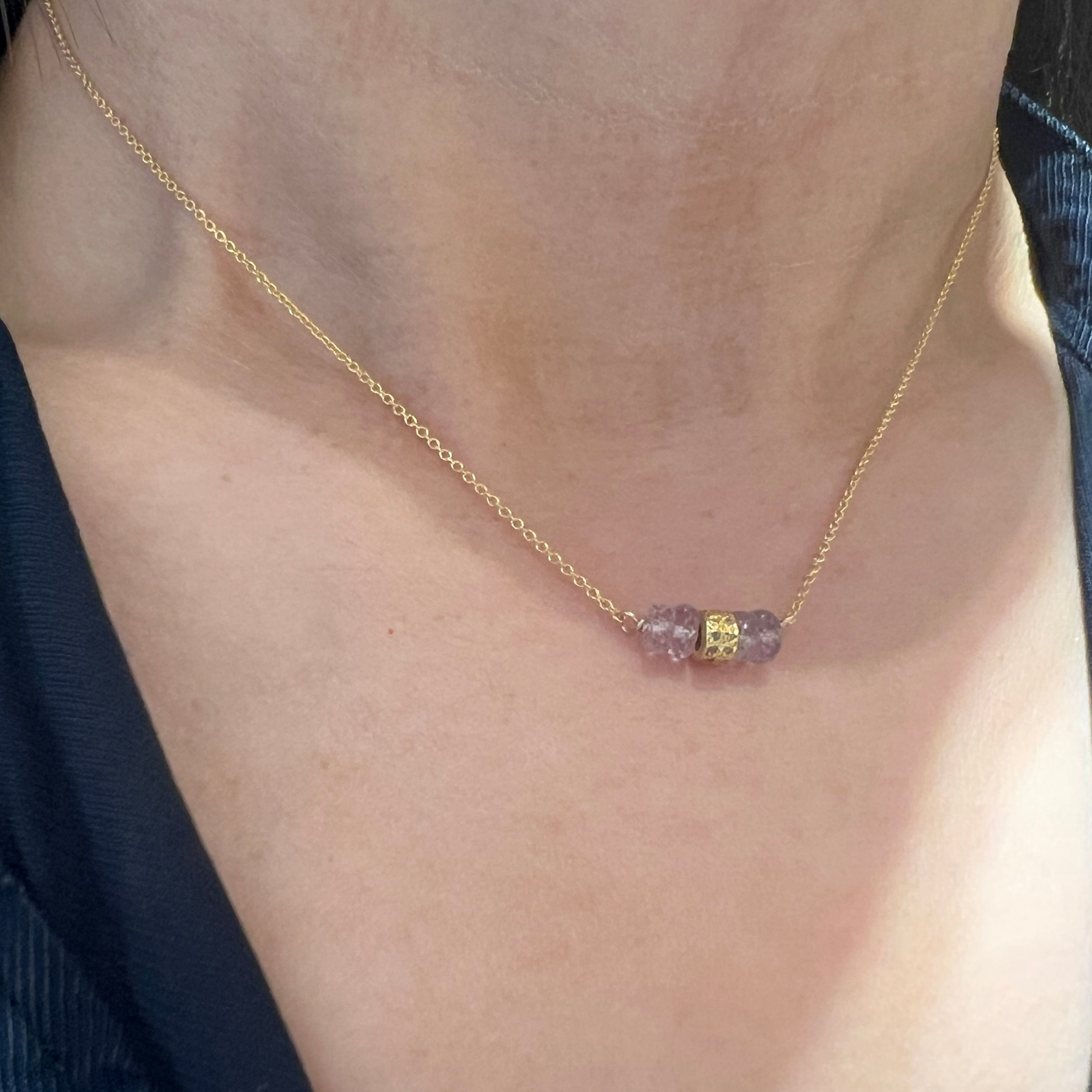 Donna Necklace - Amethyst