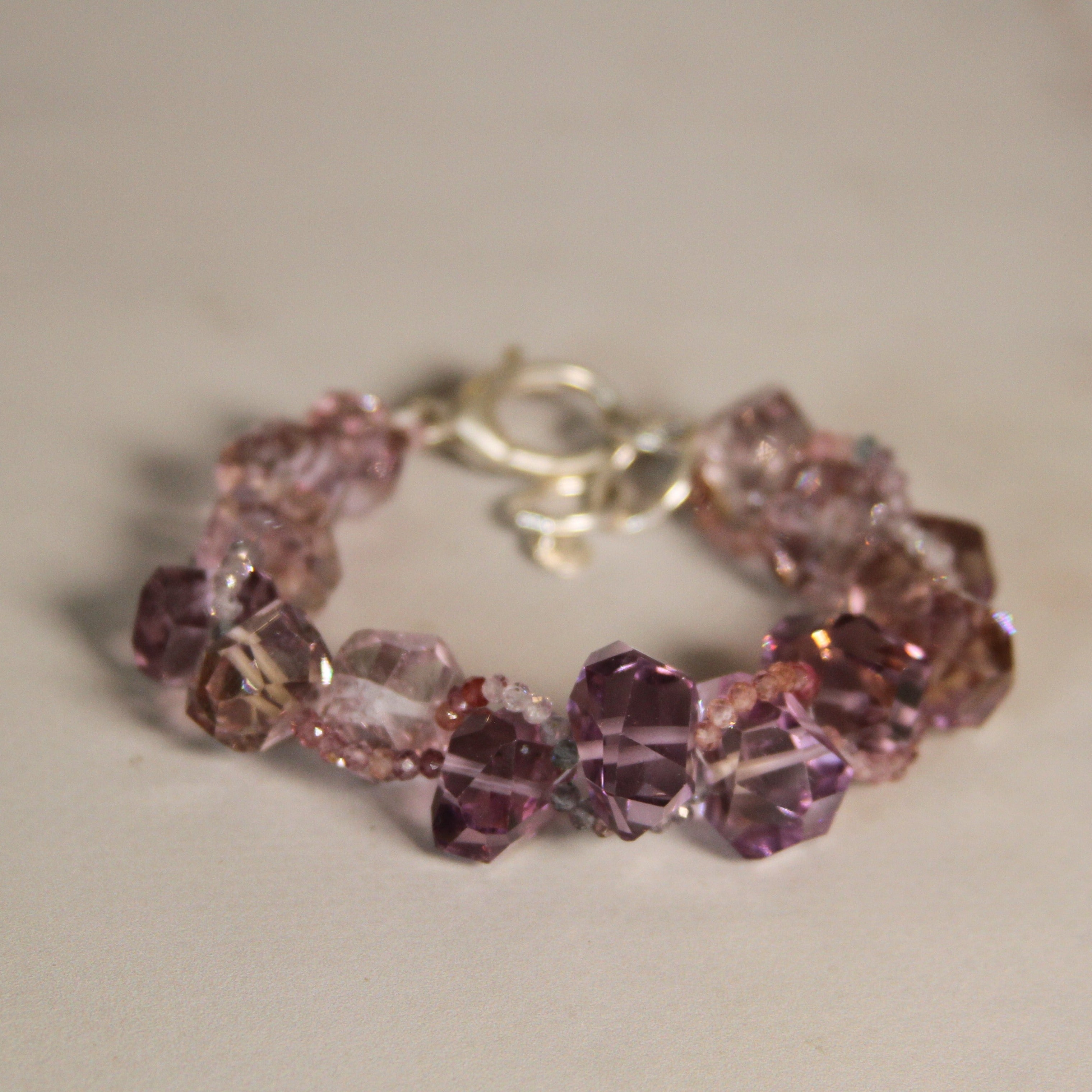 Amethyst Candy Bracelet