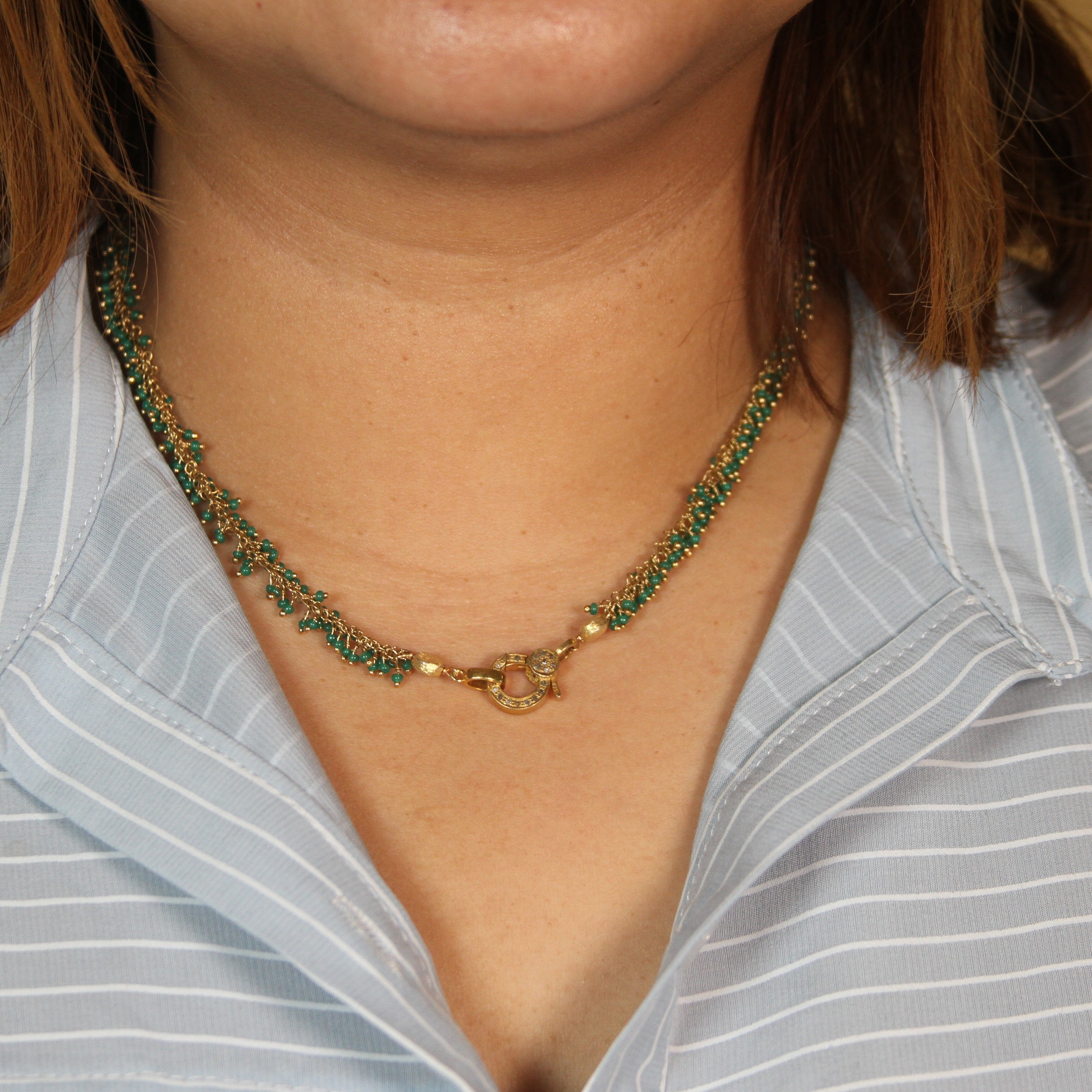 Gabby Clusters Necklace
