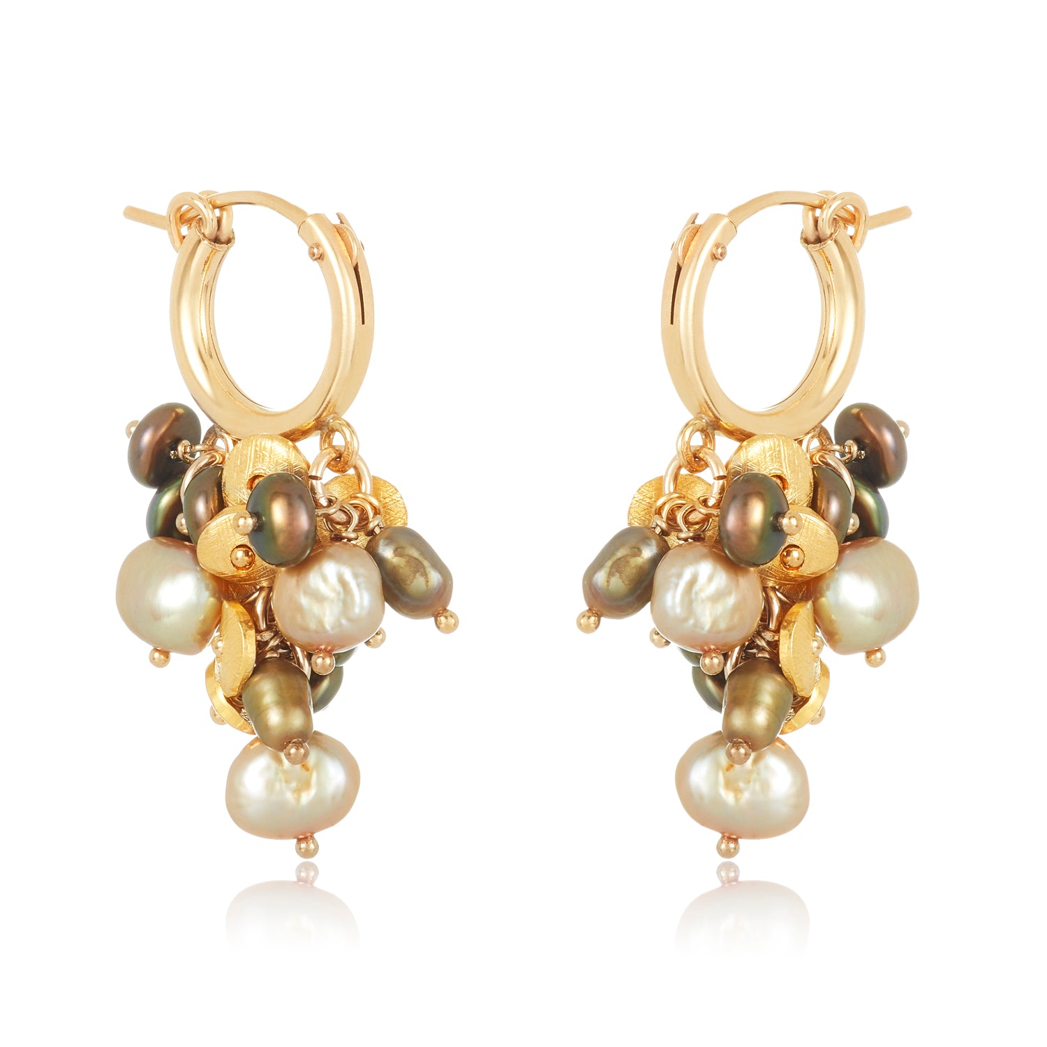 Hoop Cluster Earrings of Bethany's