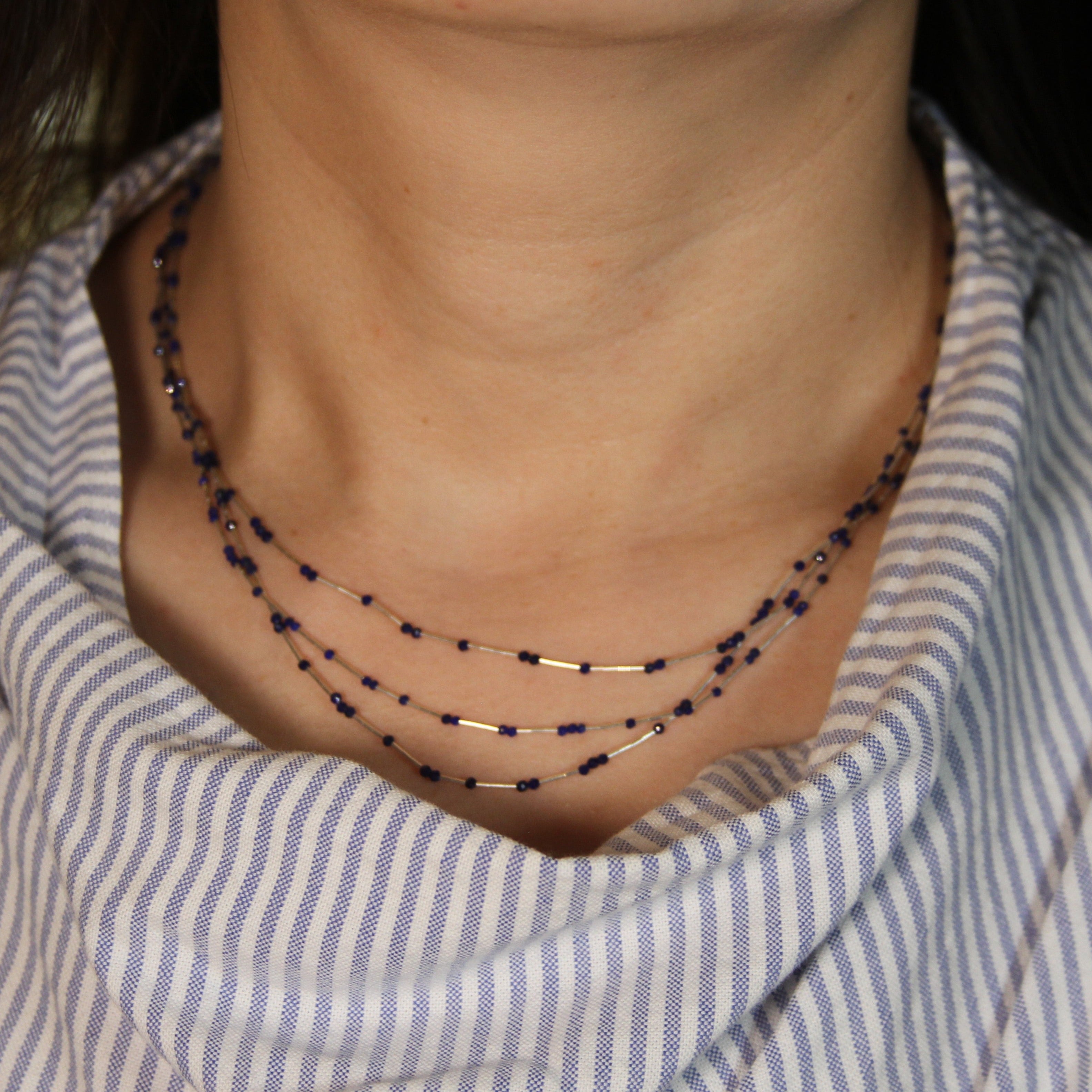 Elizabeth Necklace-Sapphire