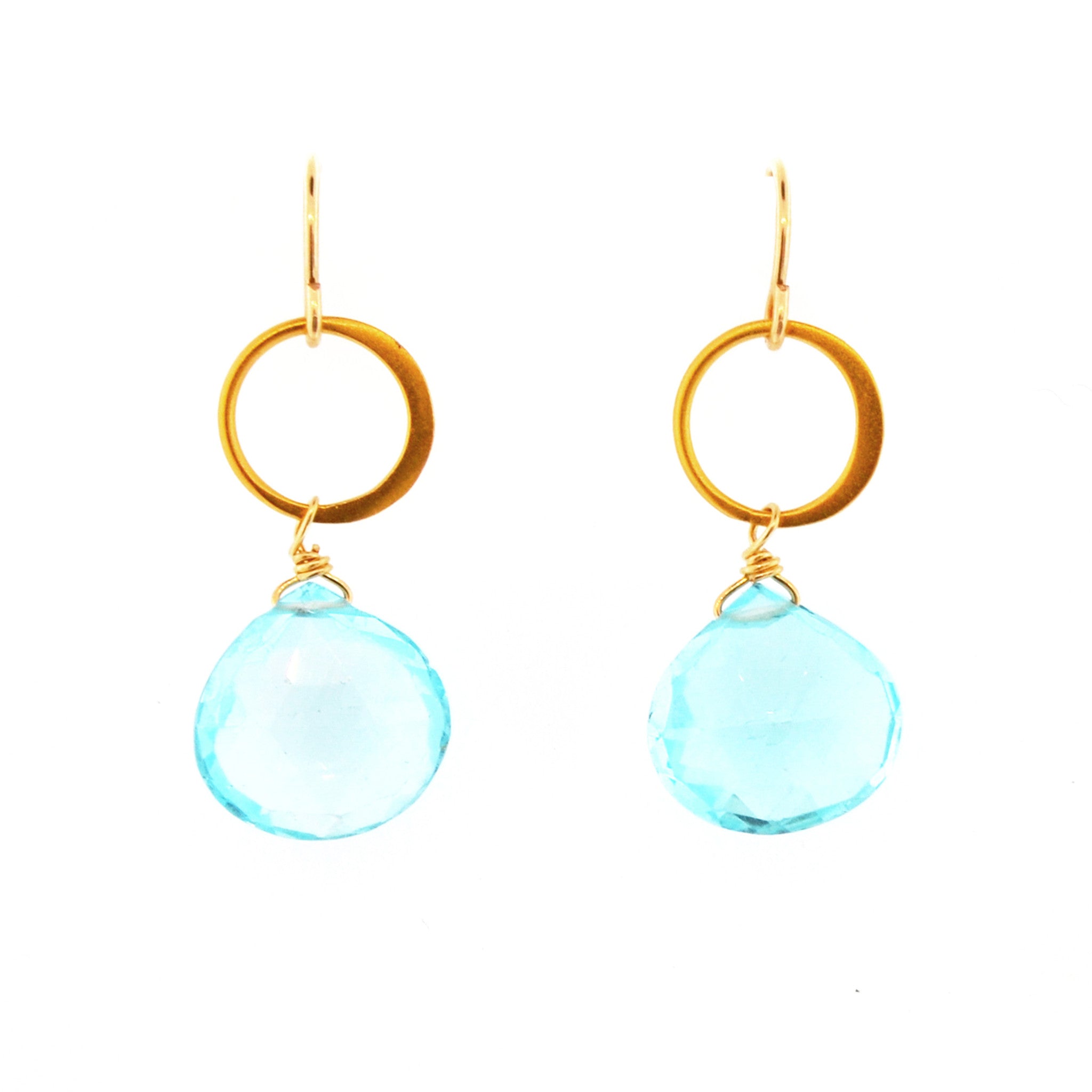 Blue Moon Gem Earrings