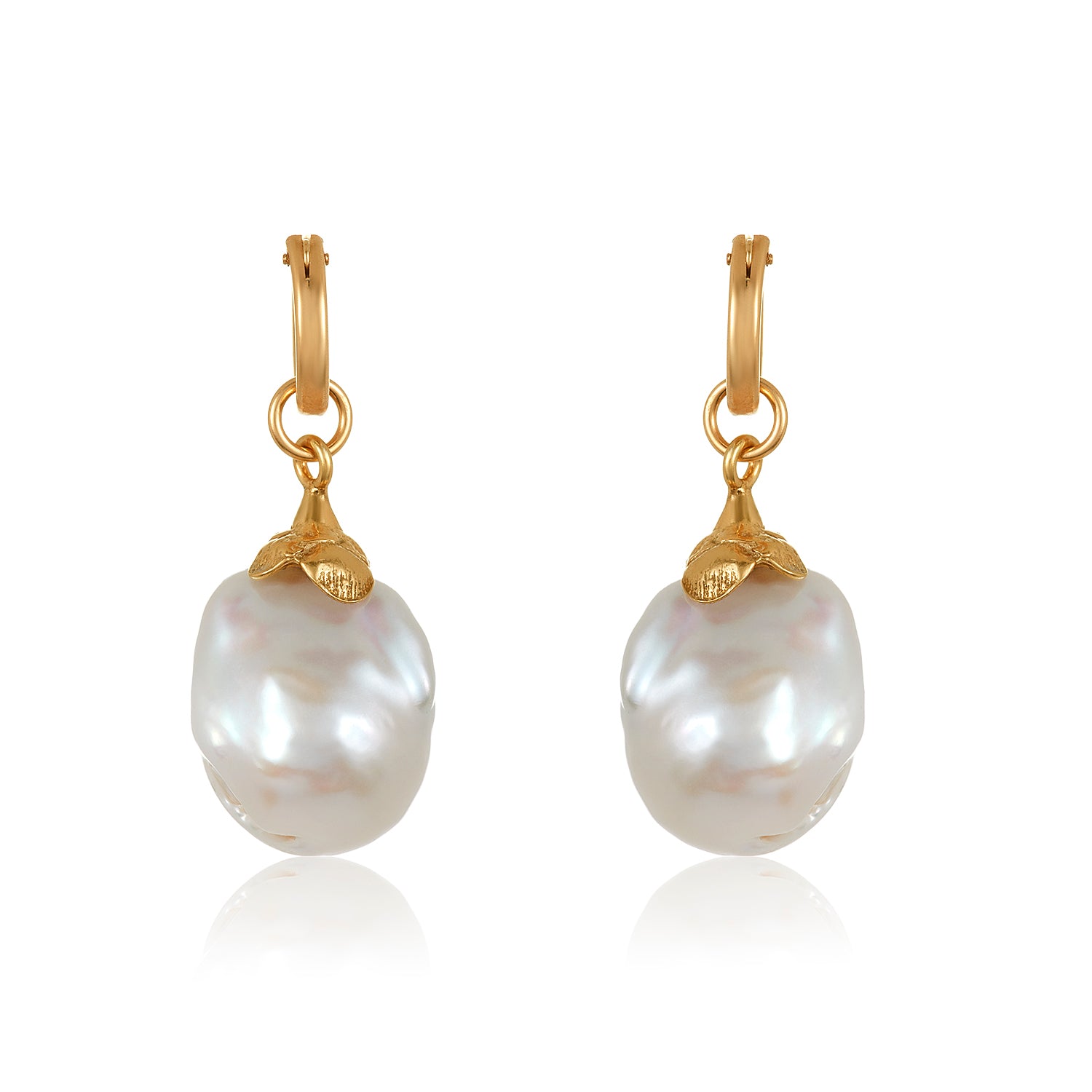 Daisy Pearl Earrings