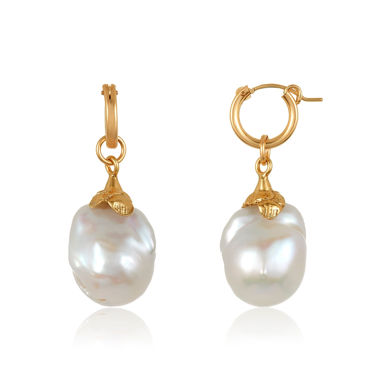 Daisy Pearl Earrings
