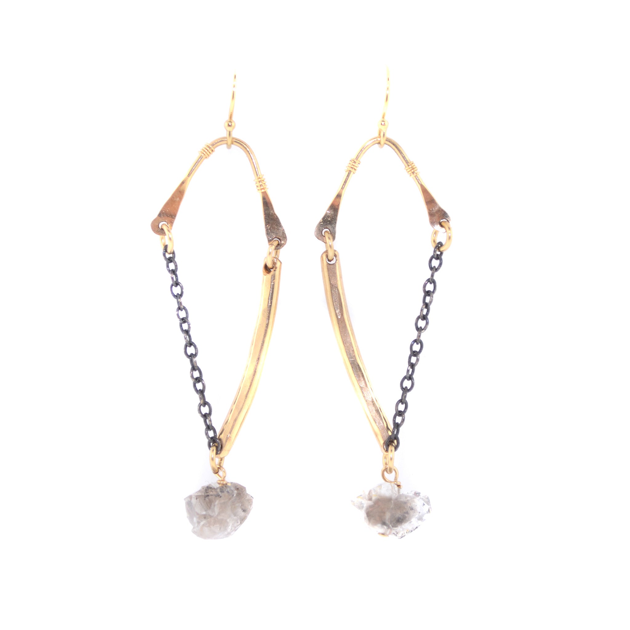 Herkimer Diamond Earrings