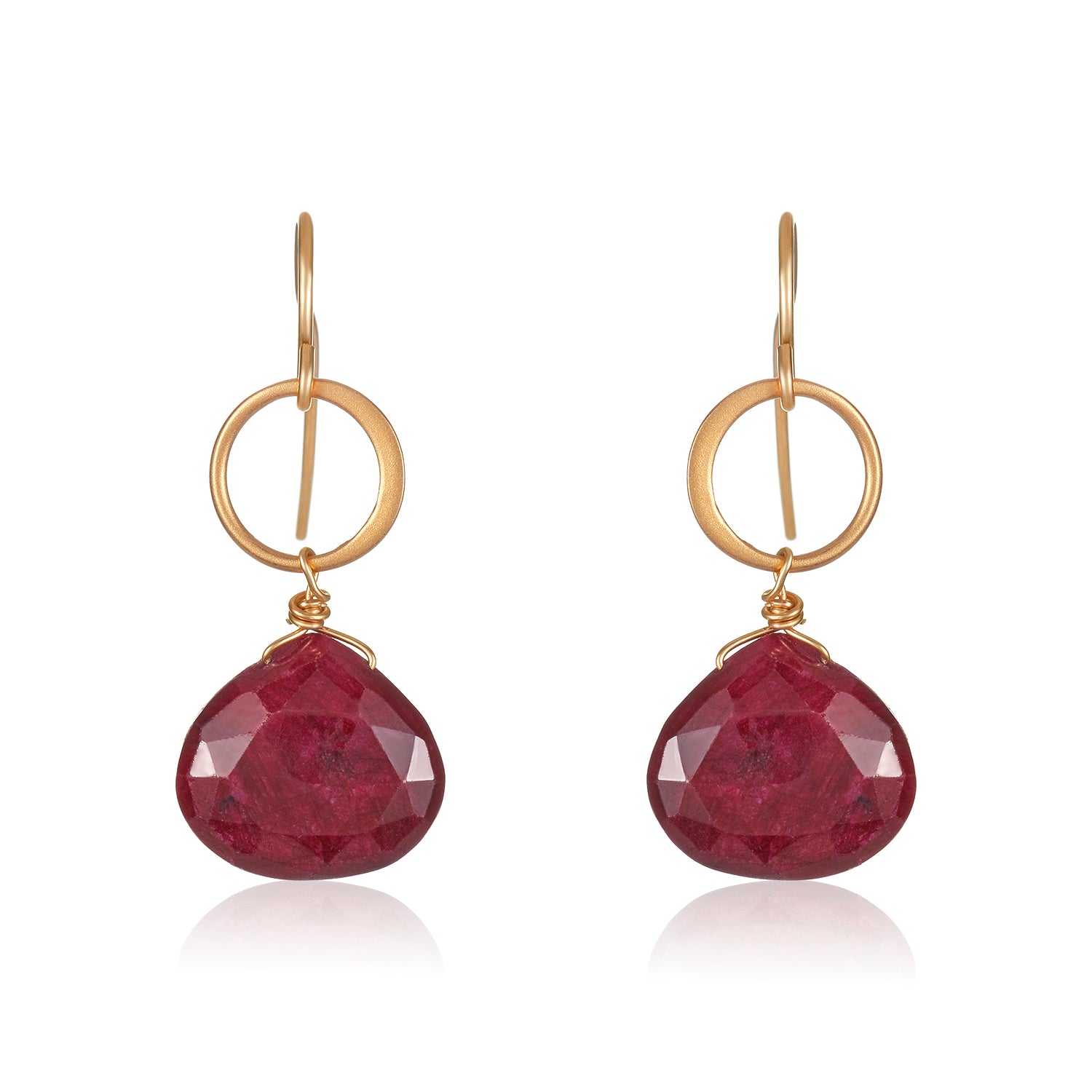 Blue Moon Gem Earrings