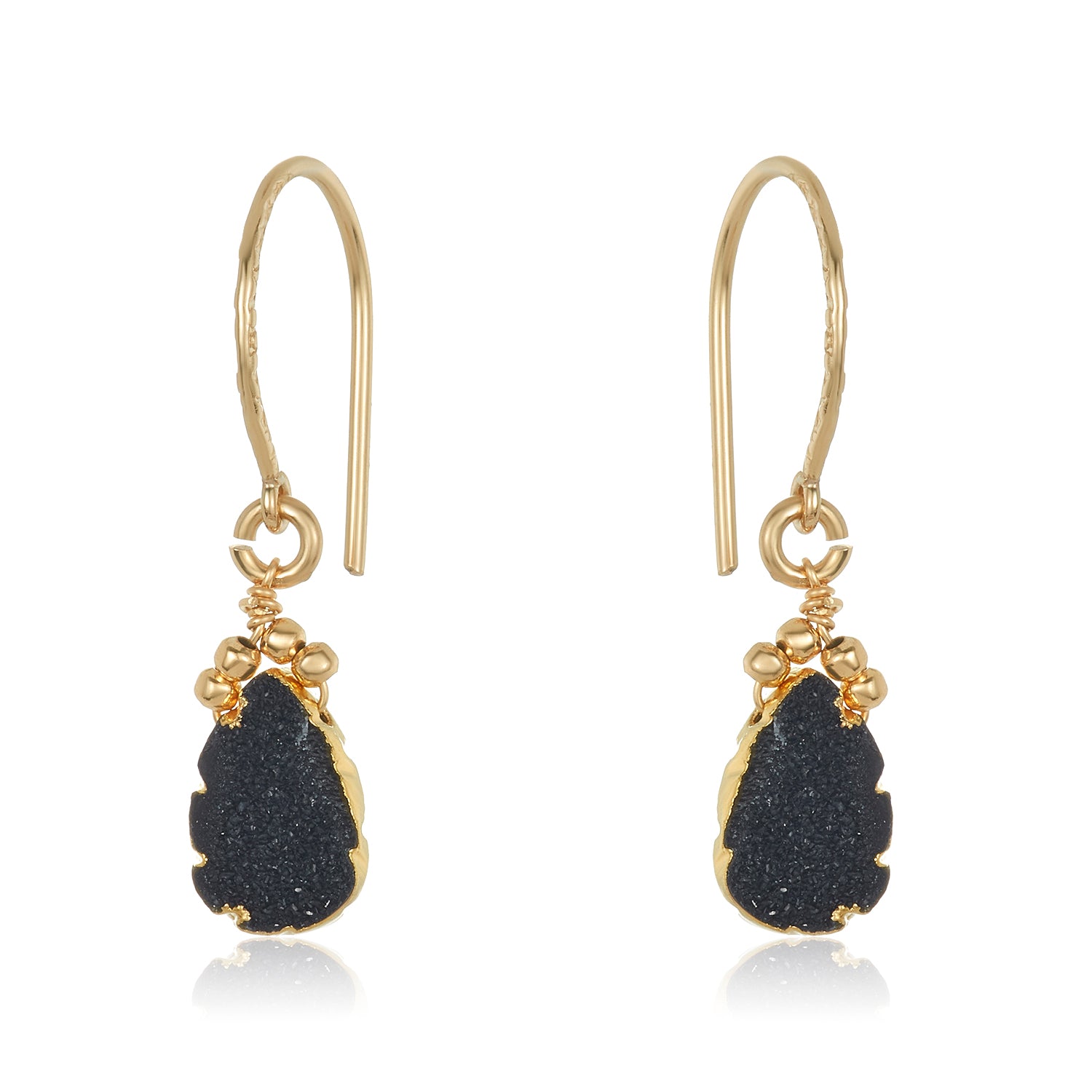 Druzy Teardrop Earrings