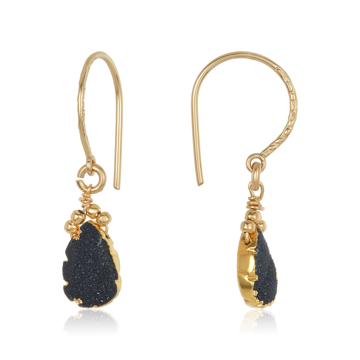 Druzy Teardrop Earrings