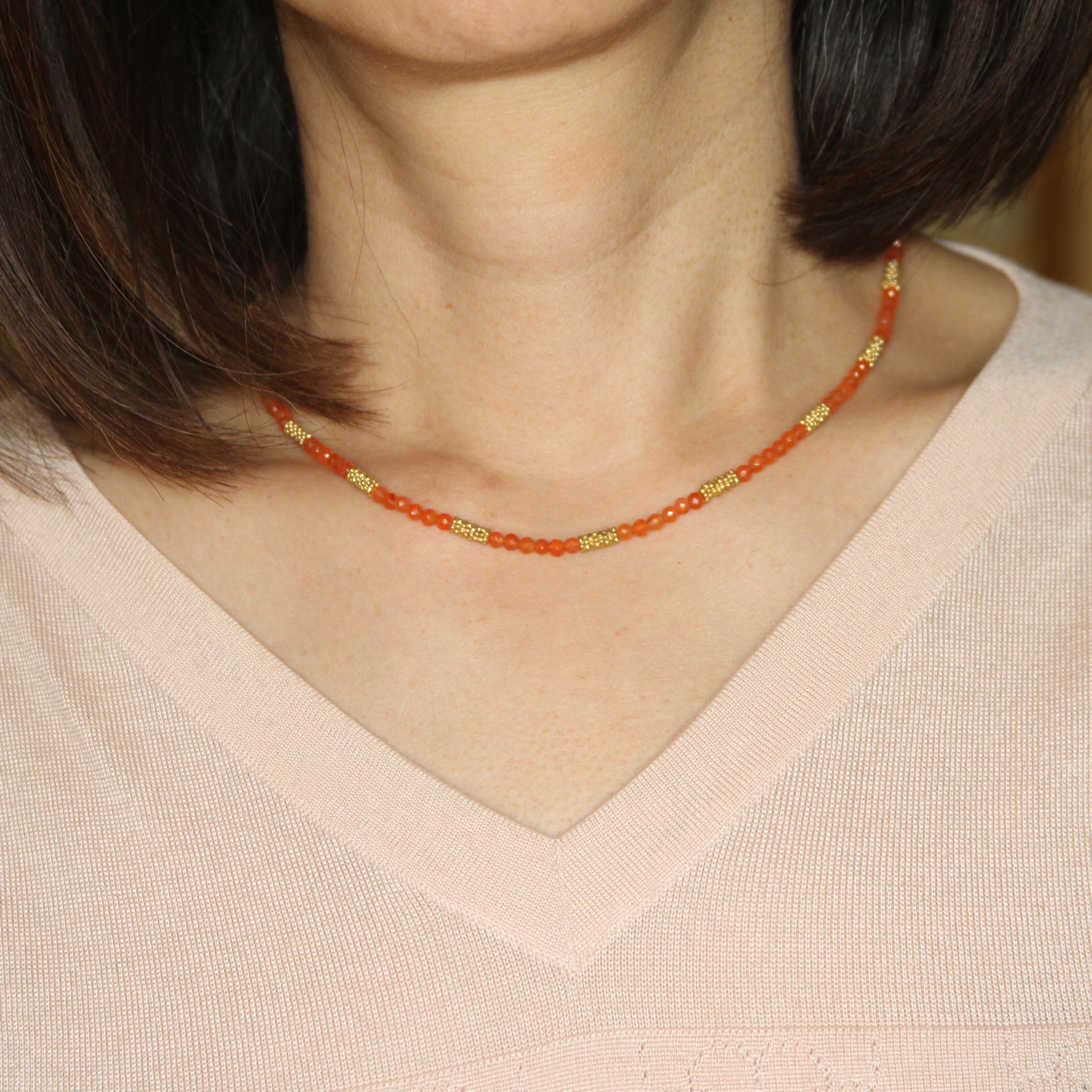Carnelian Choker