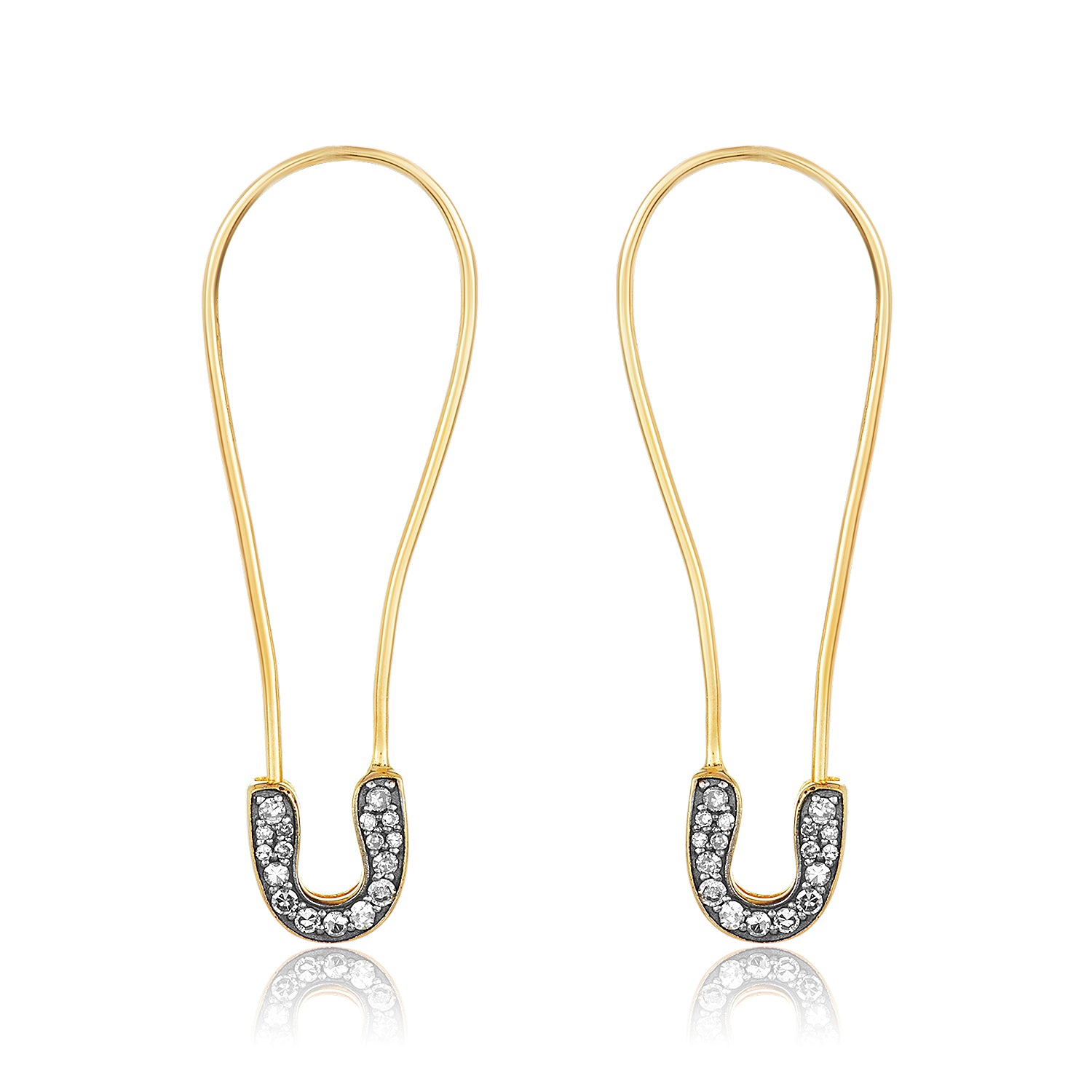Safety Pin Earrings