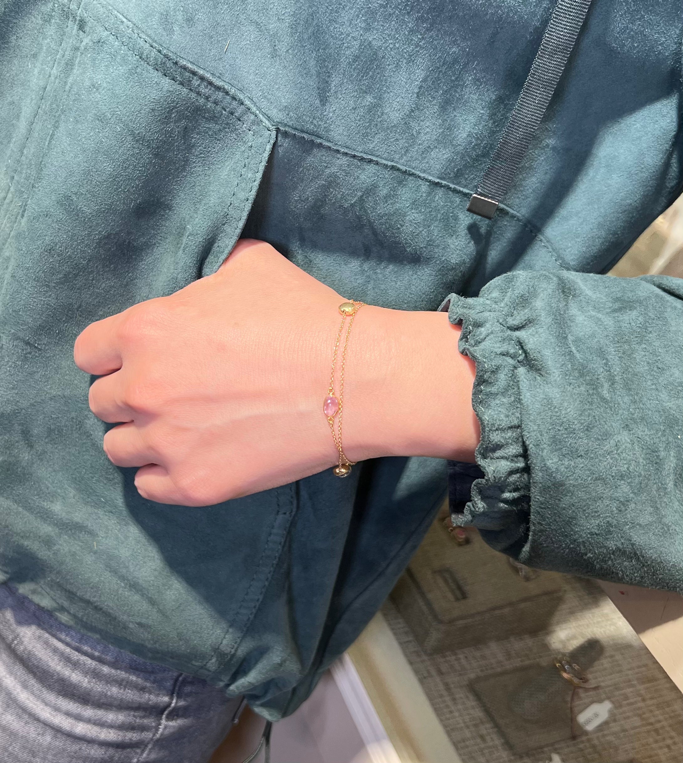 Little Sister Bracelet in 14k