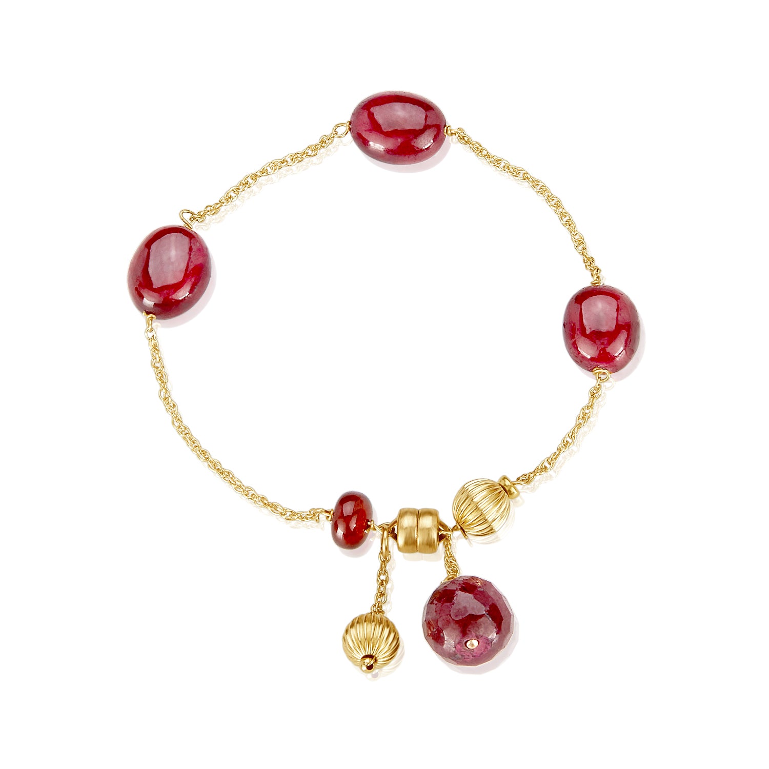 Apple of My Eye Ruby Bracelet