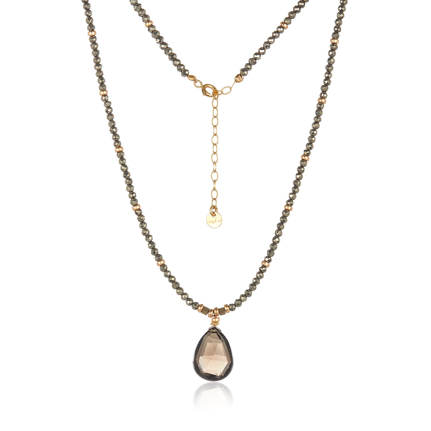 Burmese in Smoky Quartz Necklace