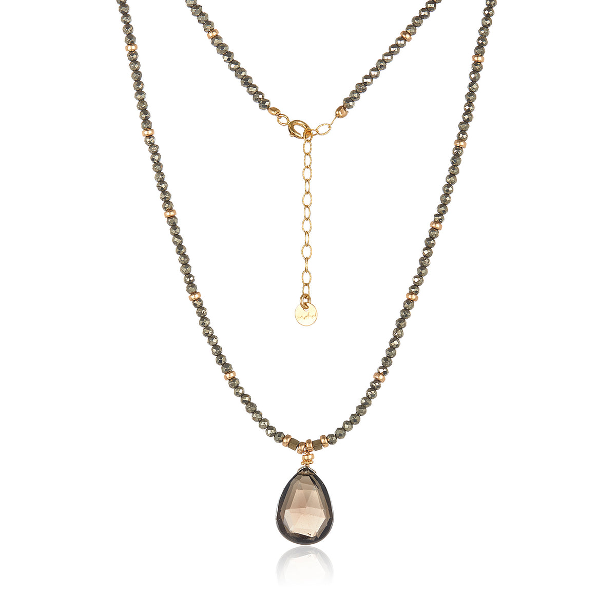 Burmese in Smoky Quartz Necklace