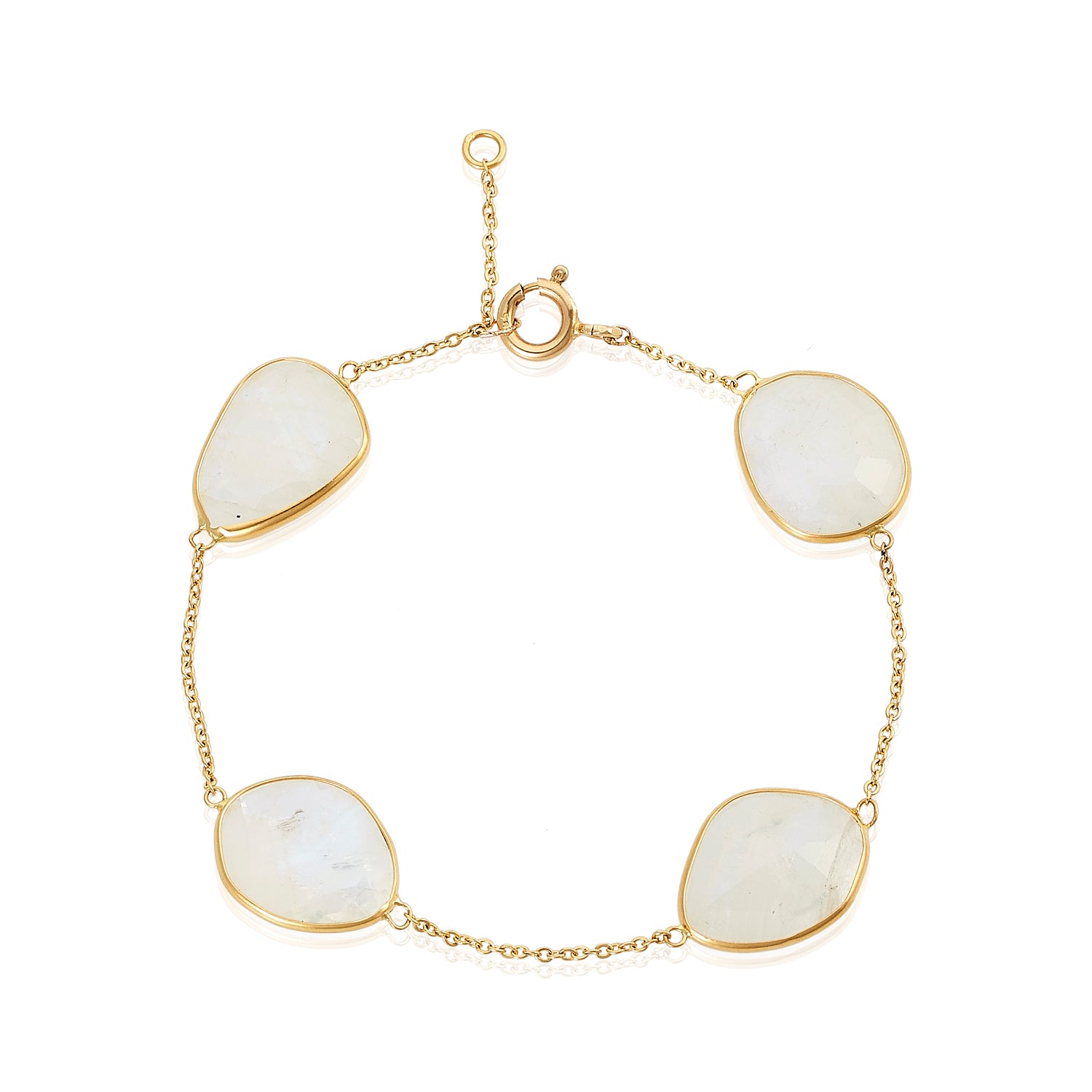 Dream Catcher Moonstone Bracelet