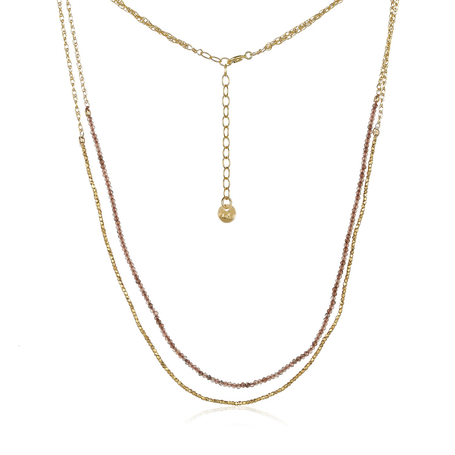 Goldilocks Double Strand Necklace
