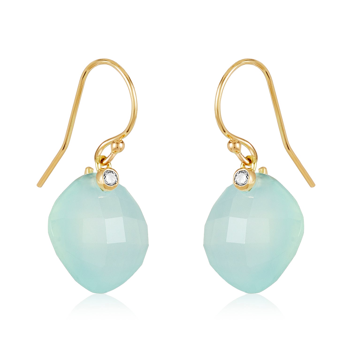 Ally Diamond Earrings in 14k