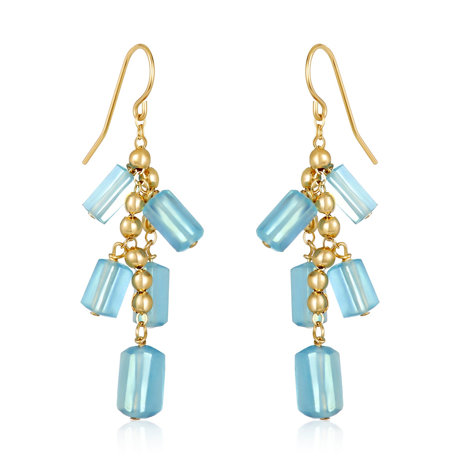 Waterfall in Rainforest Earrings