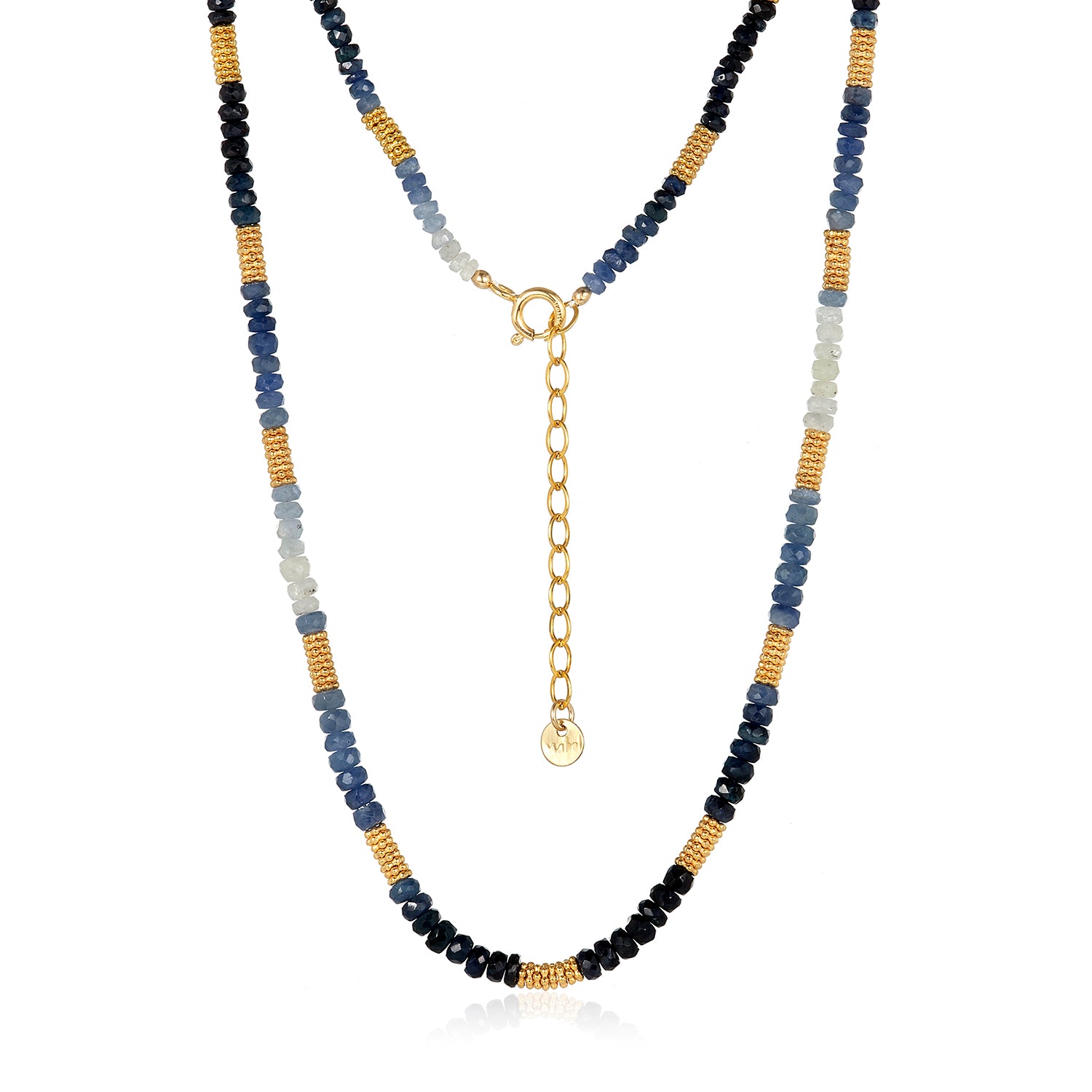 Ombre Sapphires Choker