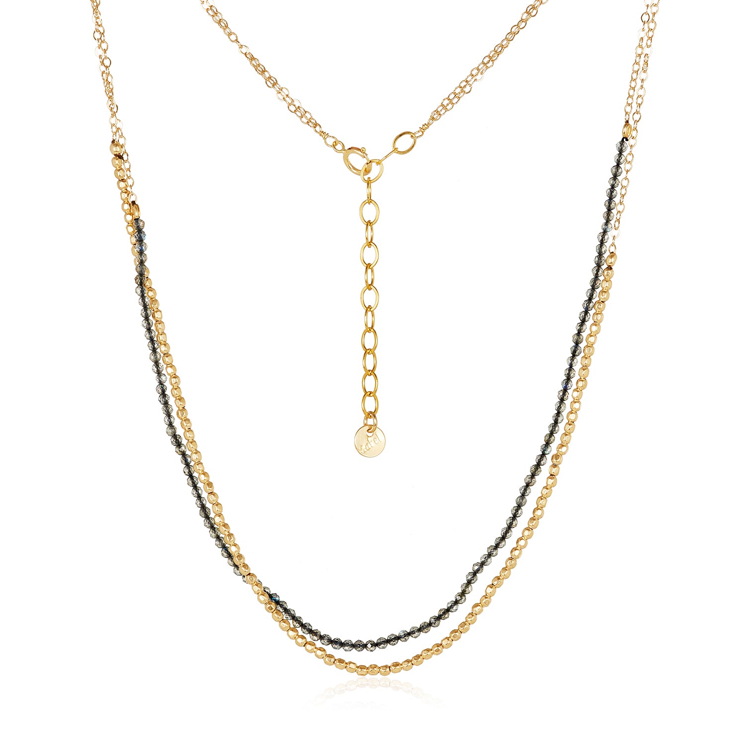 Goldilocks Double Strand Necklace