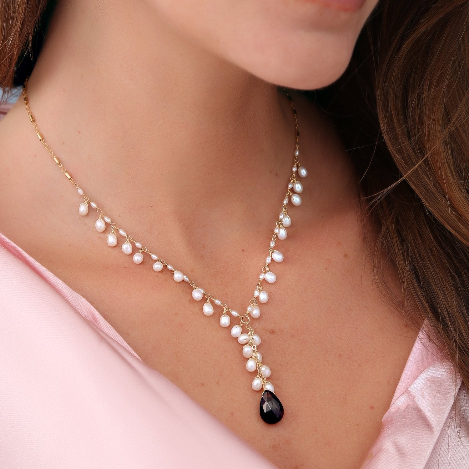 Heritage Pearl Drop Necklace