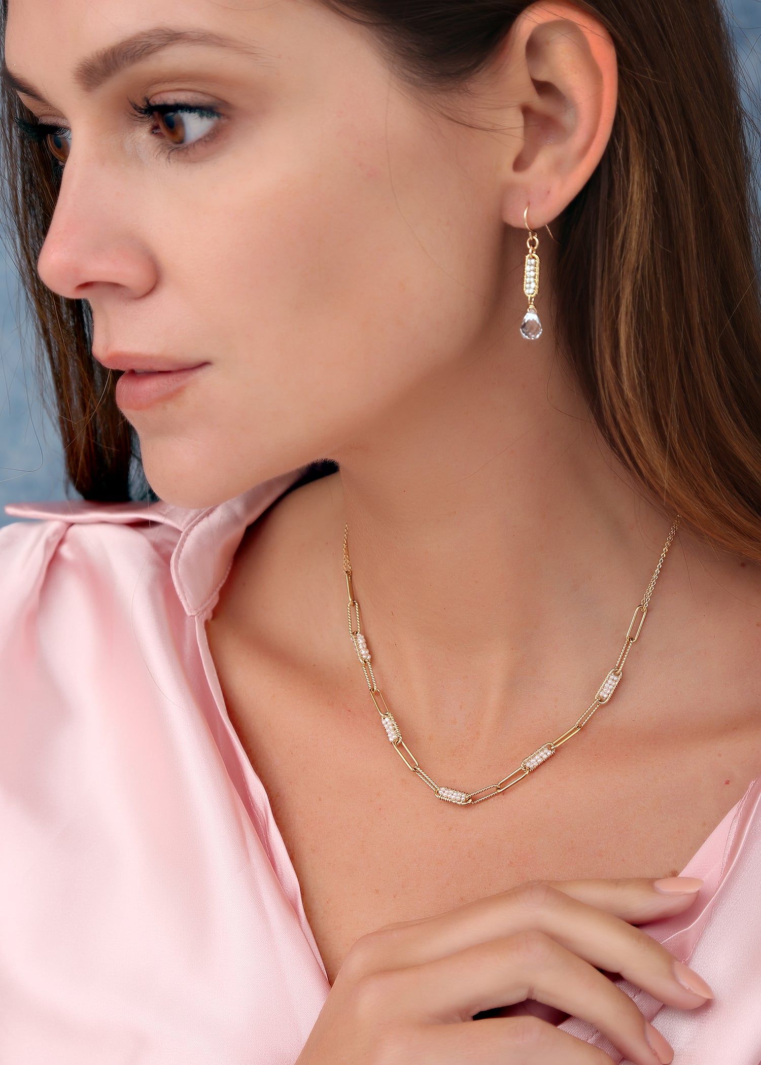 Polina Pearl Earrings