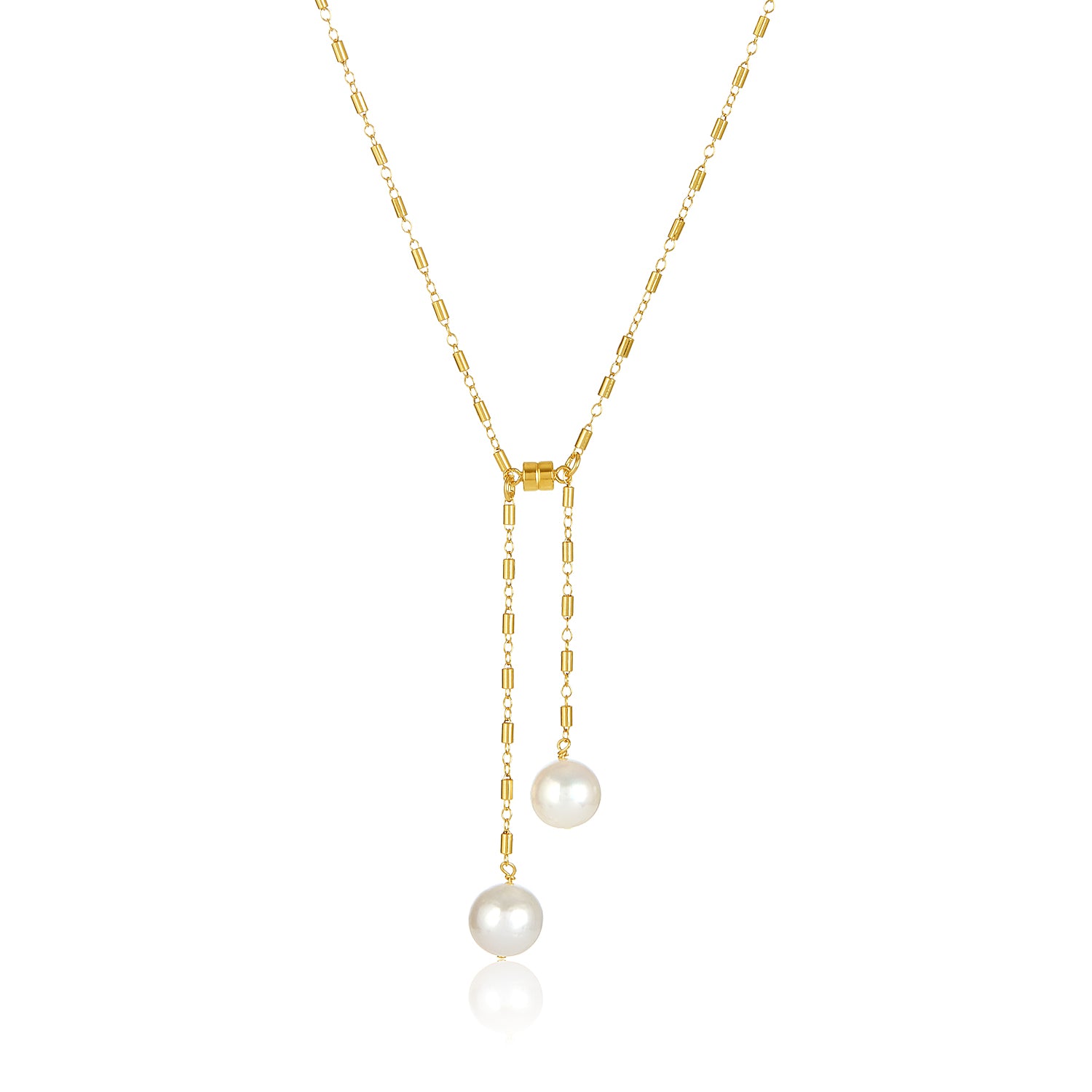 Butter Mint Pearl Necklace