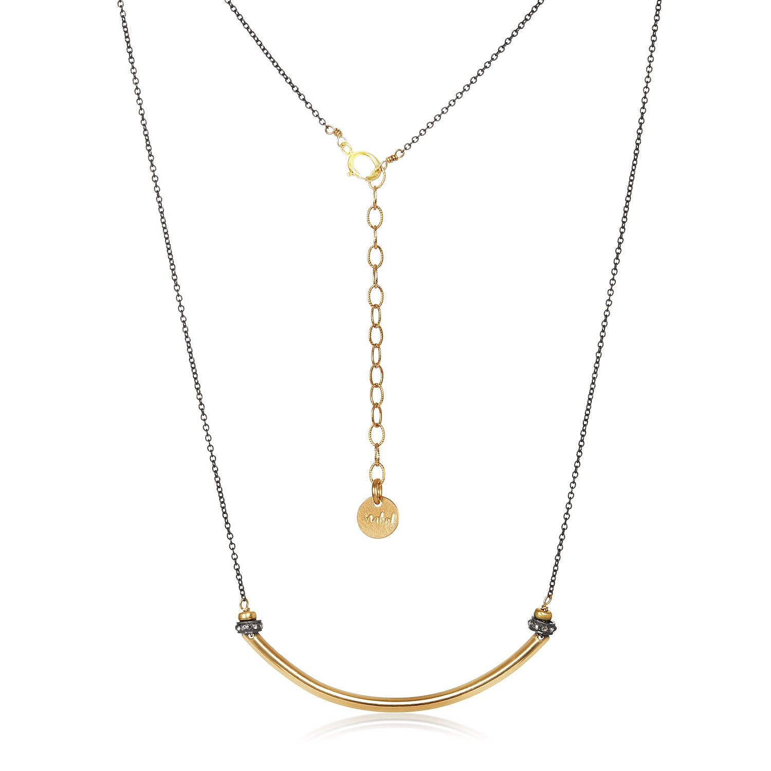 Diamond Bar Necklace