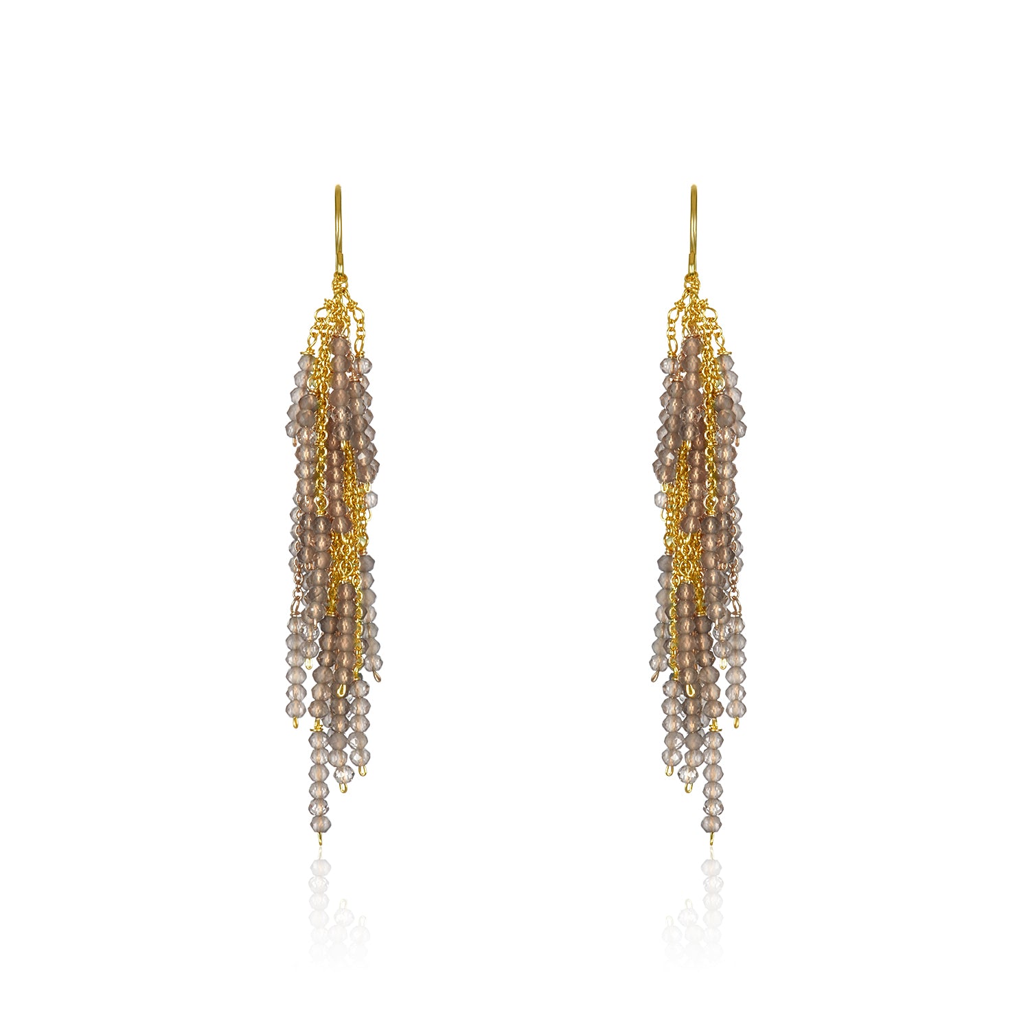 Firecracker II Earrings-Labradorite