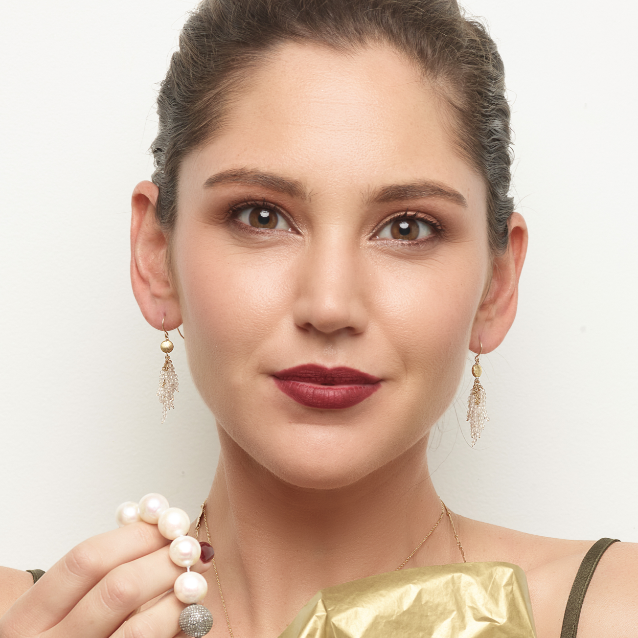 White Topaz Small Firecracker