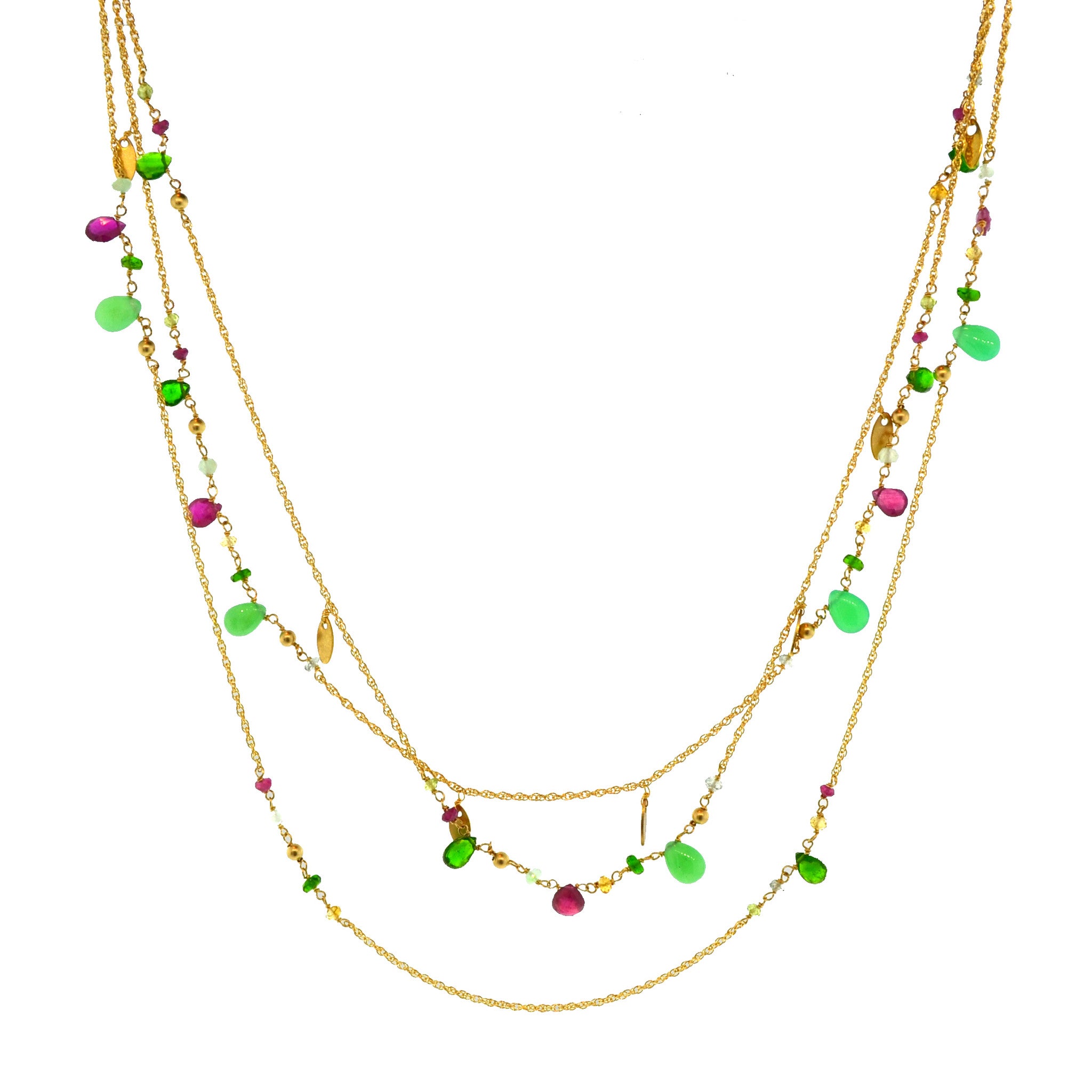 Oceanus Trio Necklace