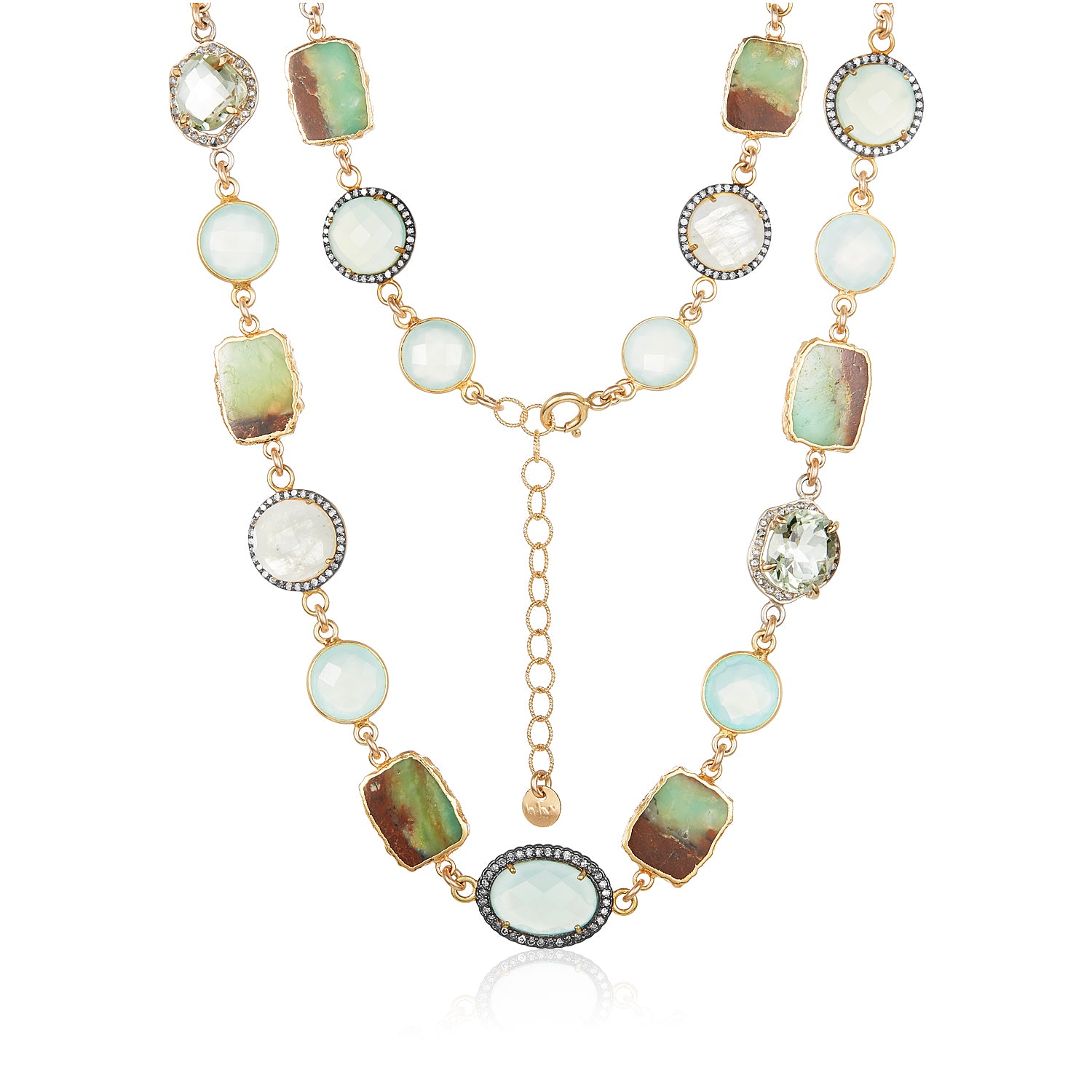 Diamond Plitvice Lake Necklace