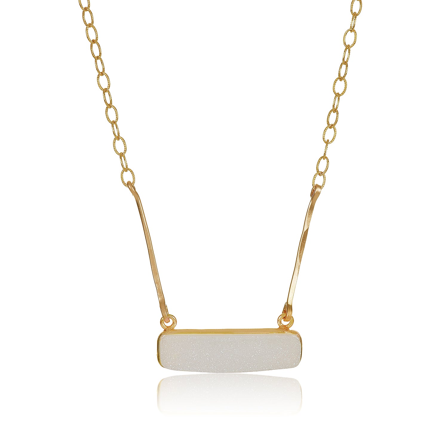 Geode Bar Necklace