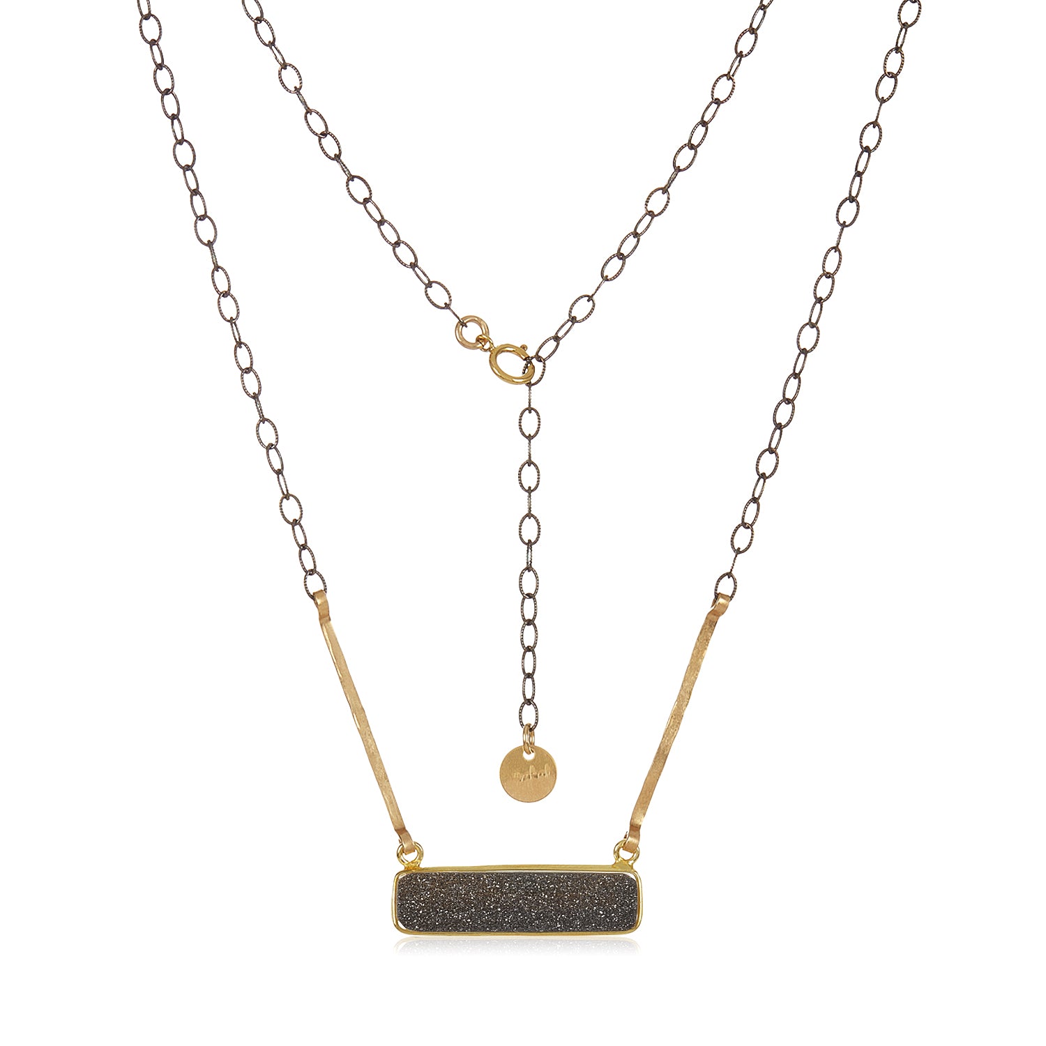 Geode Bar Necklace