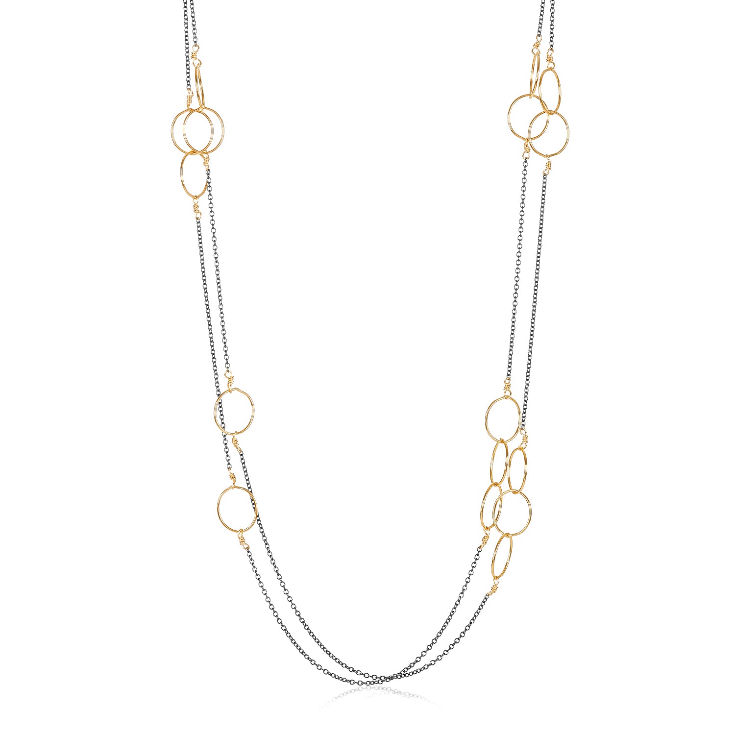 Jennifer Necklace Mixed Metal