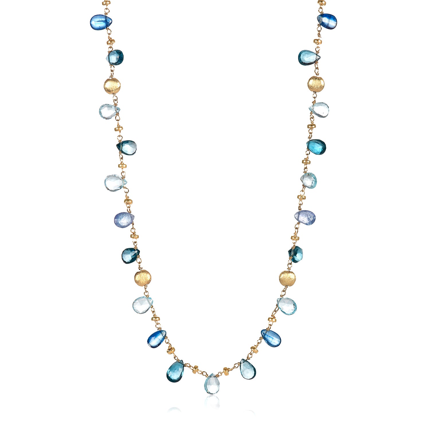 San Francisco Hearts Long Necklace