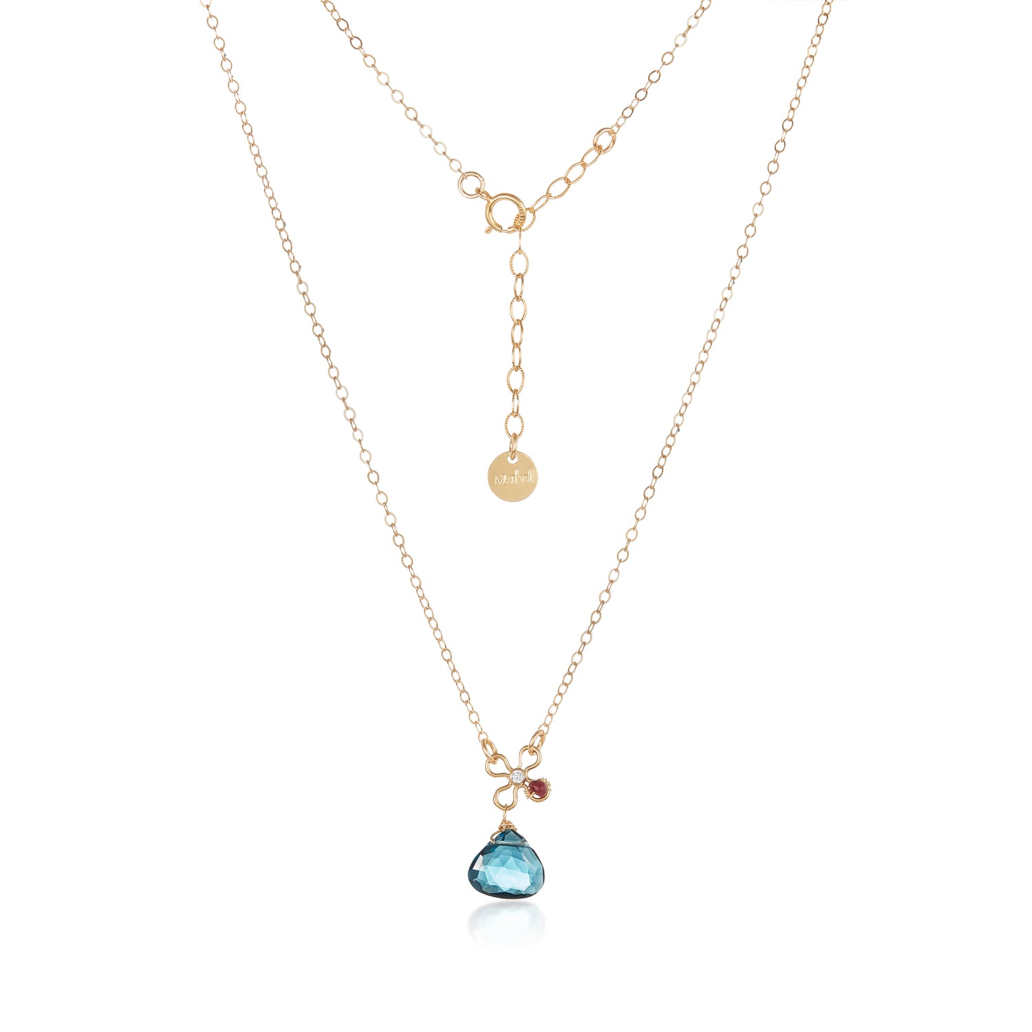 Floral Gem Necklace
