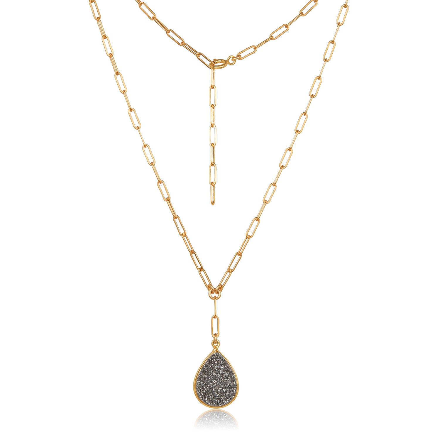 Galaxy Druzy Necklace
