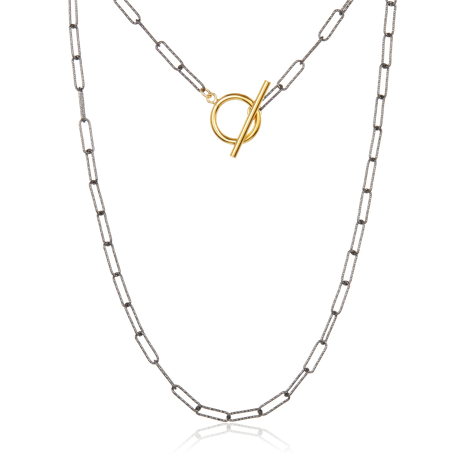 Paperclip Toggle Necklace